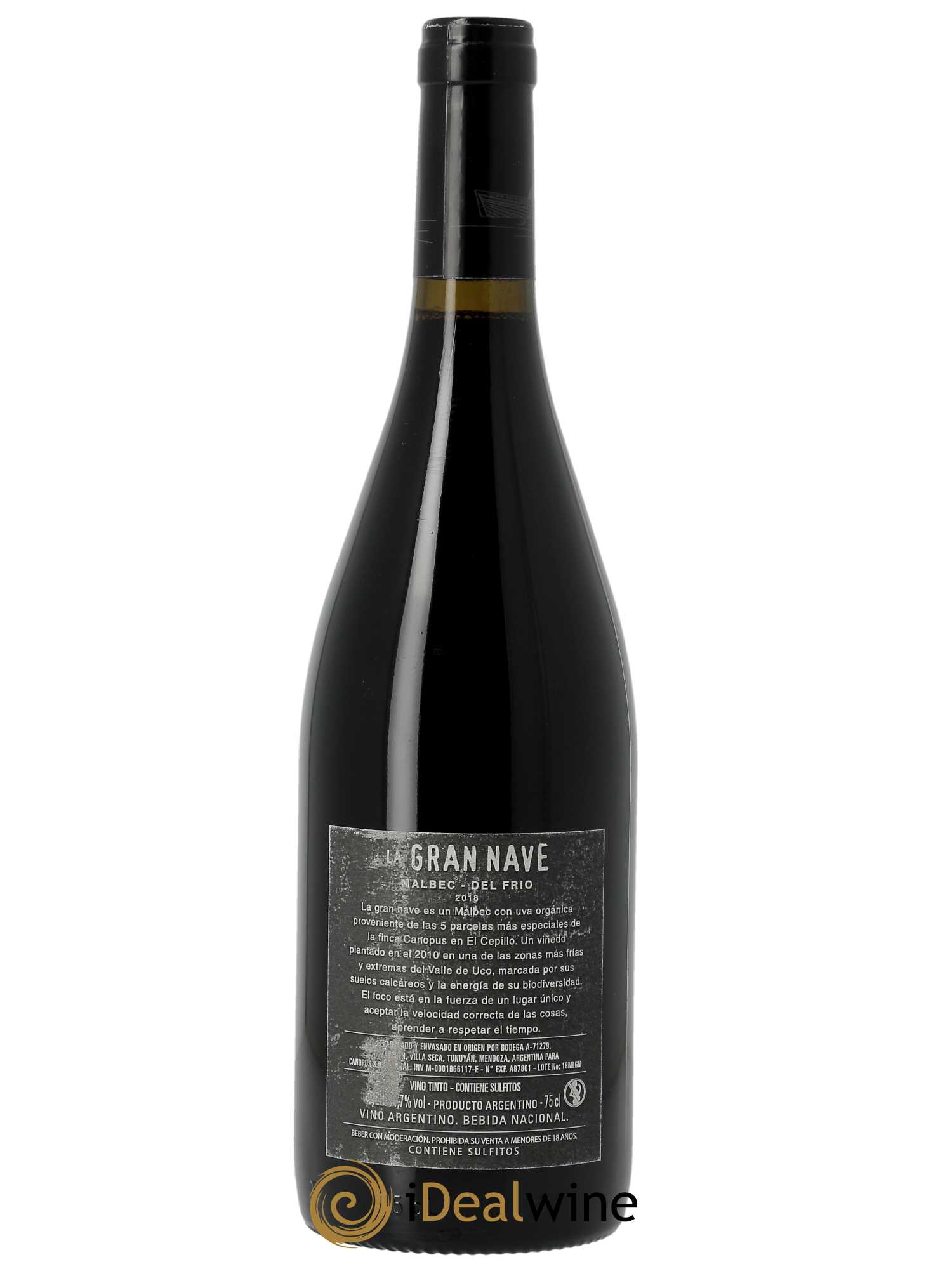 Mendoza La Gran Nave Malbec Canopus 2018 - Lot of 1 bottle - 1