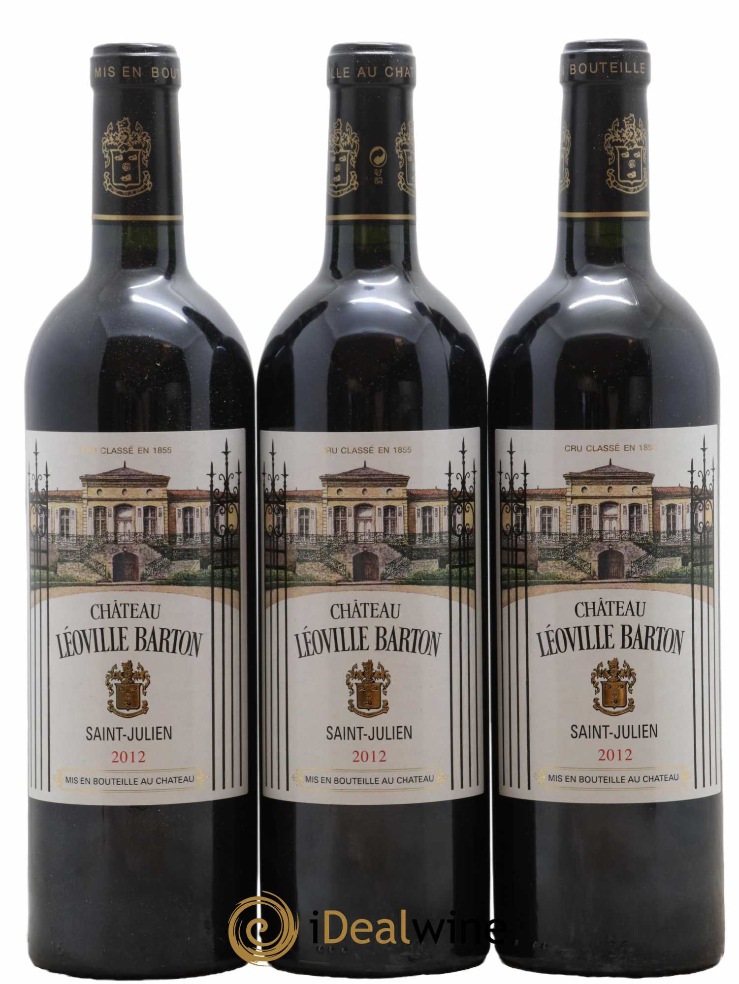 Château Léoville Barton 2ème Grand Cru Classé 2012 - Lot de 12 bouteilles - 1