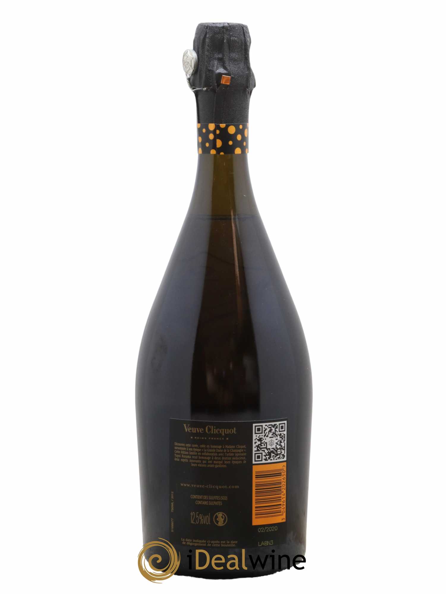 La Grande Dame - Coffret Yayoi Kusama Veuve Clicquot 2012 - Lot de 1 bouteille - 2