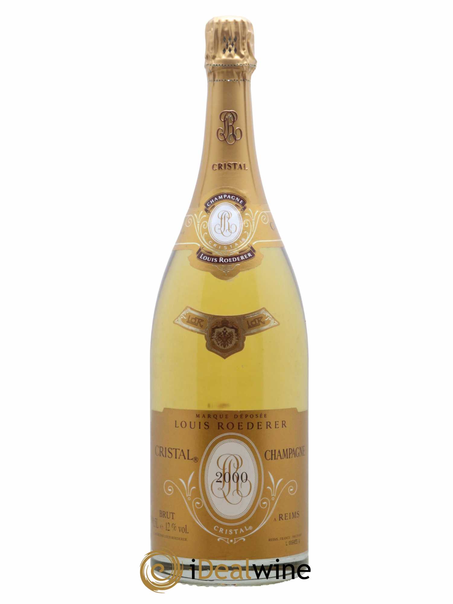 Cristal Louis Roederer 2000 - Lot de 1 magnum - 1