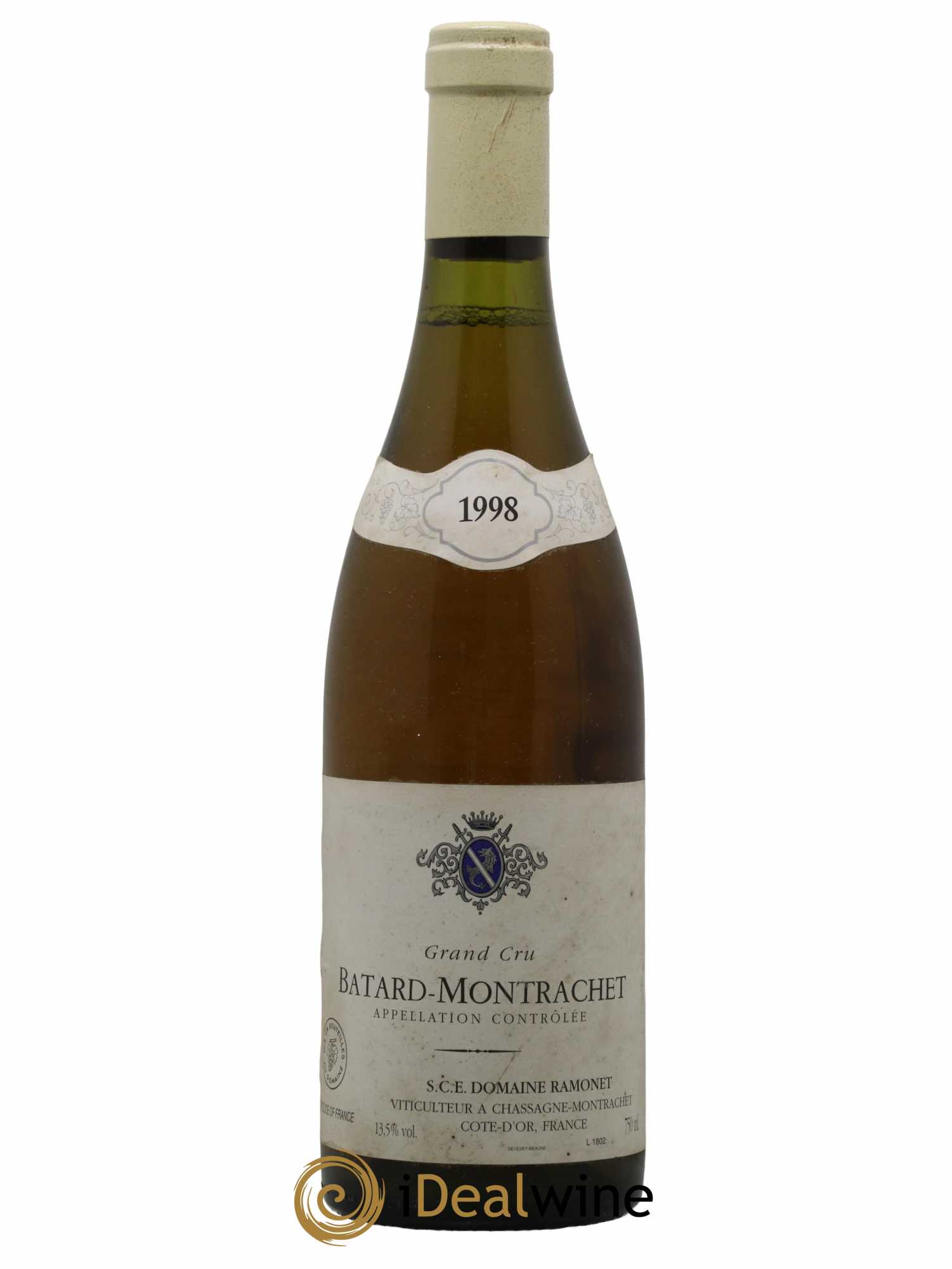 Bâtard-Montrachet Grand Cru Ramonet (Domaine) 1998 - Lot de 1 bouteille - 0