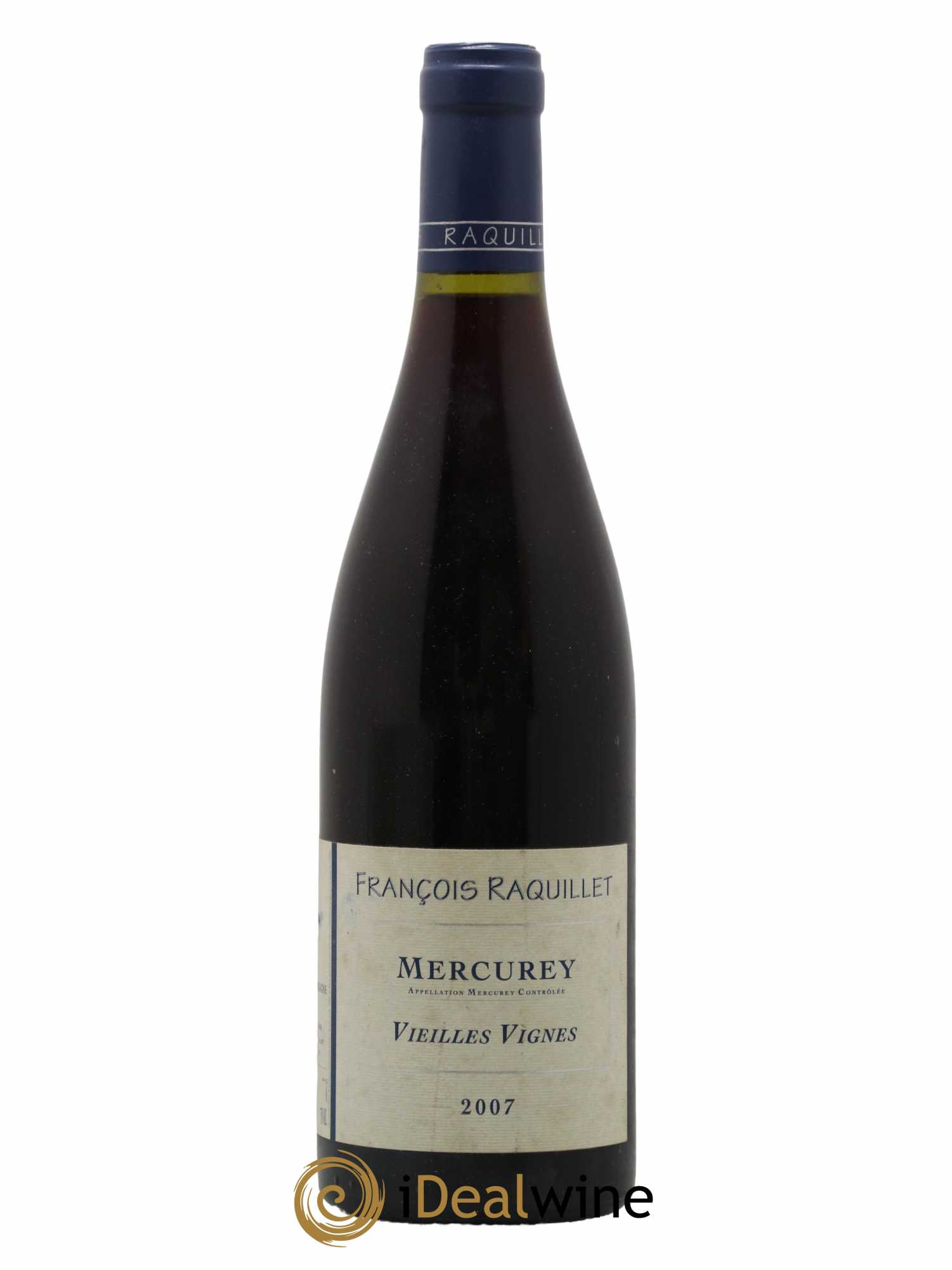 Mercurey Vieilles Vignes François Raquillet 2007 - Lot de 1 bouteille - 0