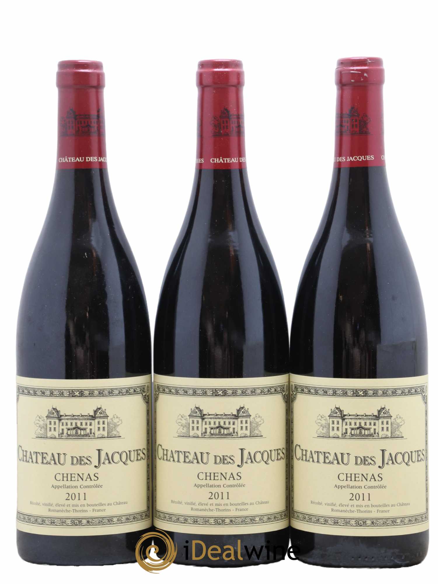 Chénas Château des Jacques 2011 - Lot de 3 bouteilles - 0