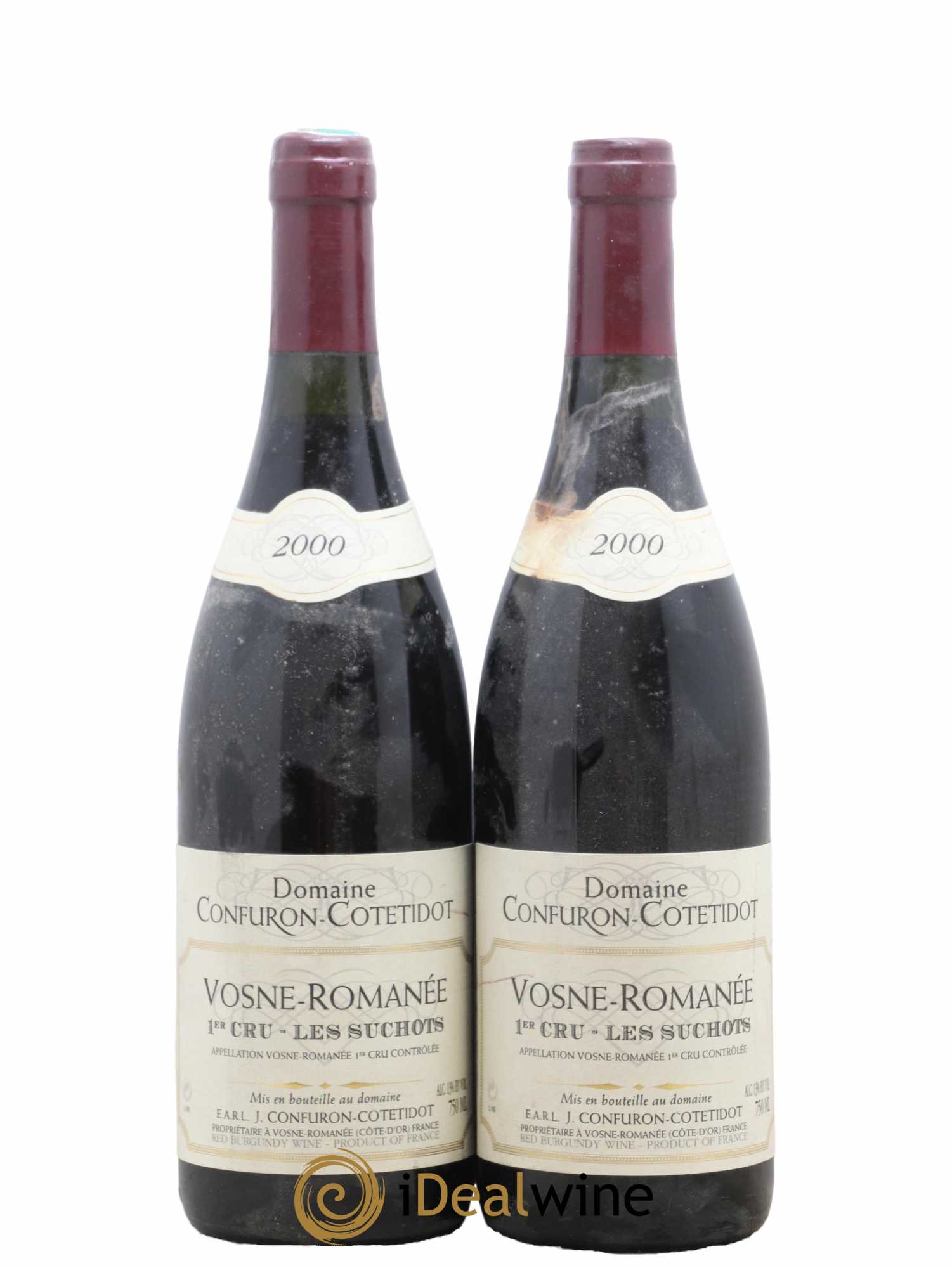 Vosne-Romanée 1er Cru Les Suchots Confuron-Cotetidot 2000 - Lot de 2 bouteilles - 0