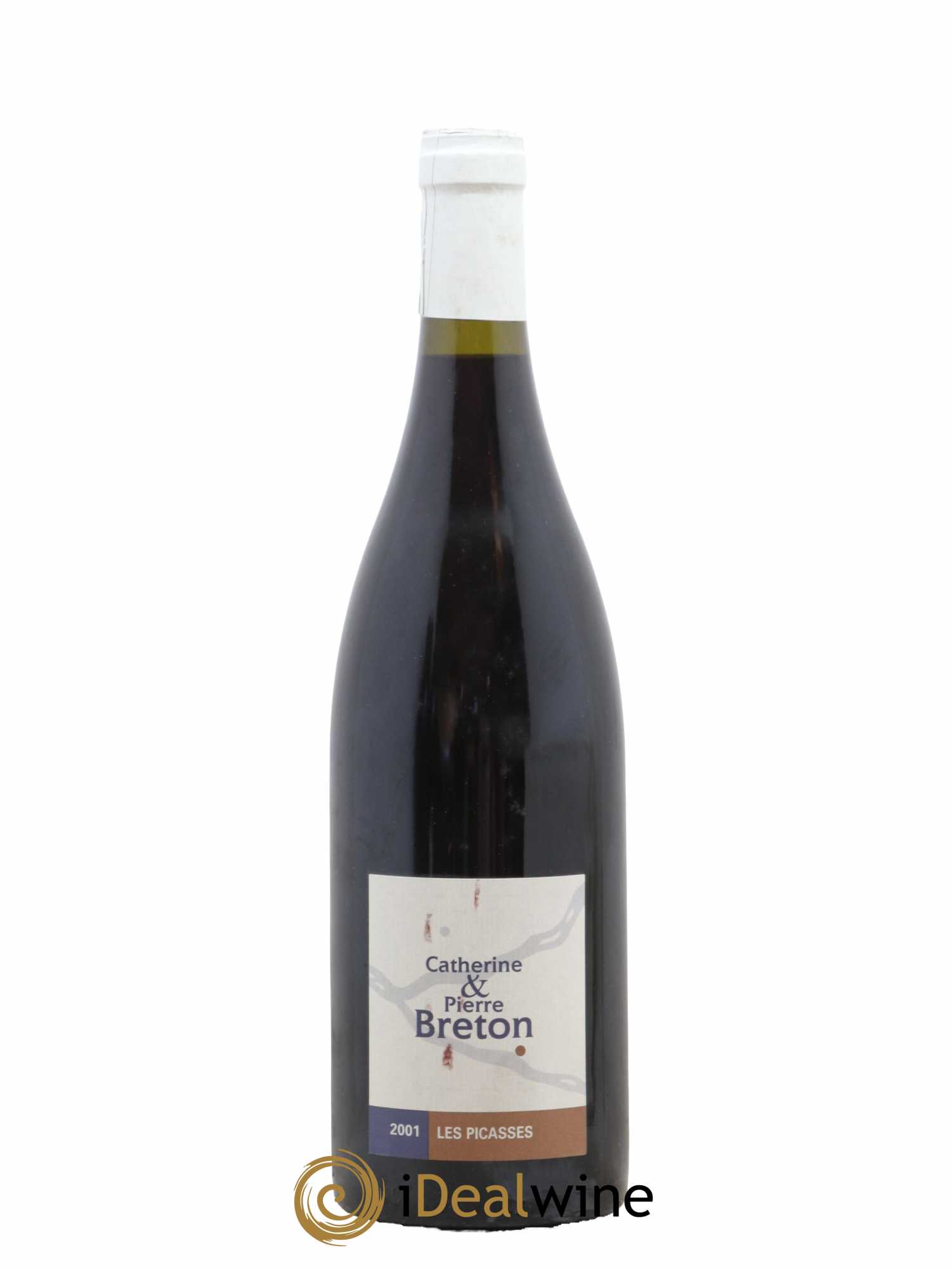 Chinon Les Picasses Catherine et Pierre Breton 2001 - Lot de 1 bouteille - 0