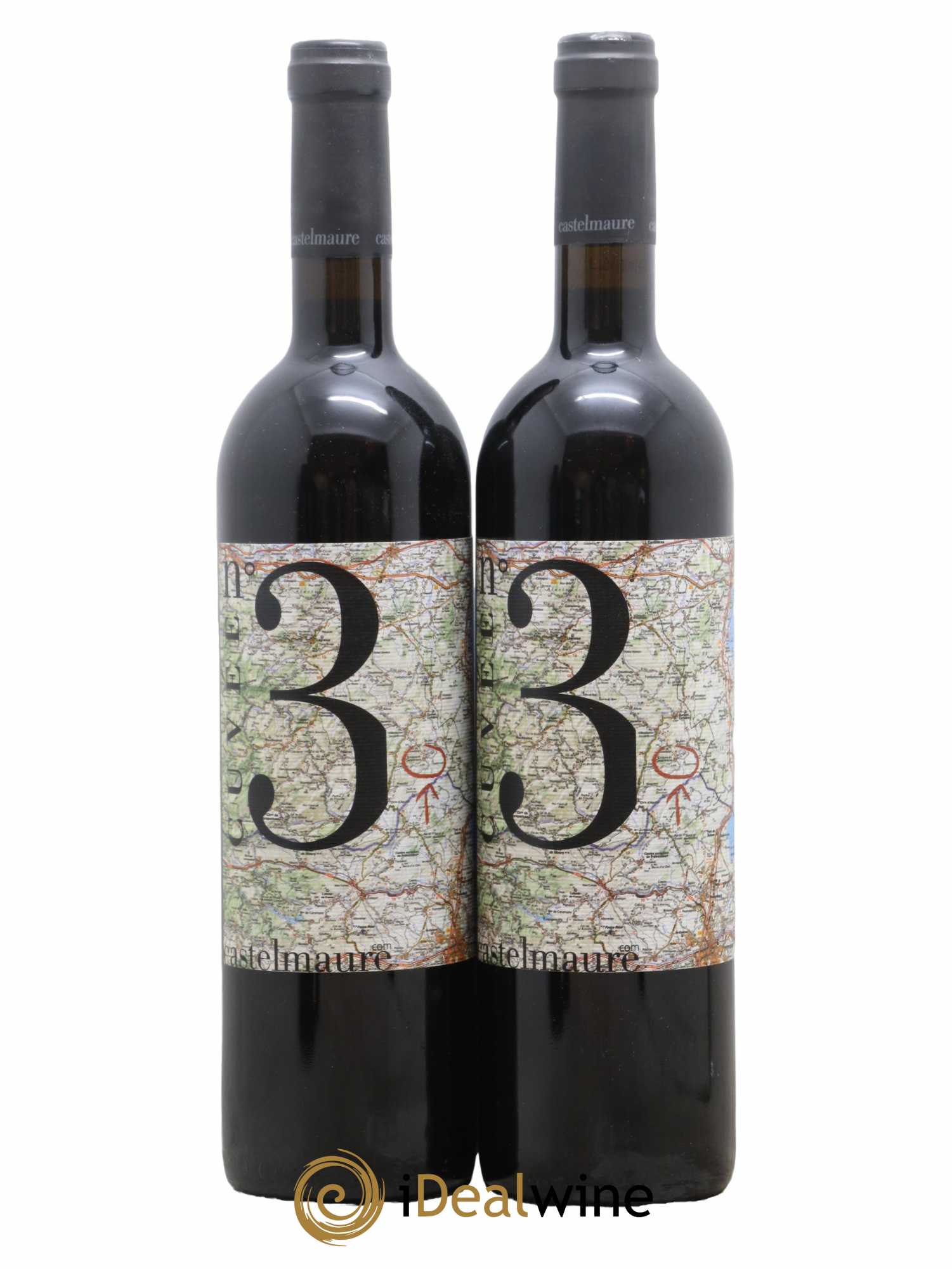 Corbières Castelmaure Cuvée N°3 Pueyo-Tardieu 2008 - Lot de 2 bouteilles - 0