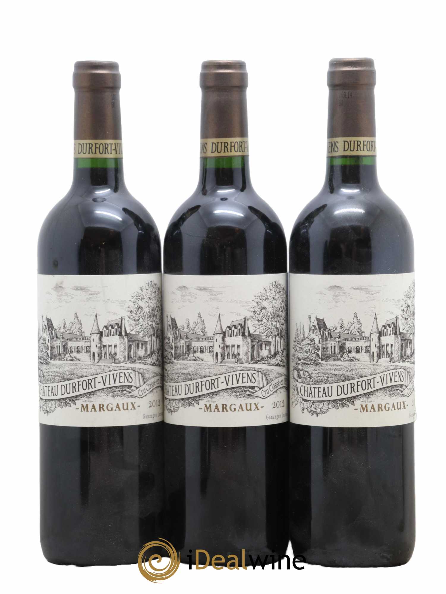 Château Durfort Vivens 2ème Grand Cru Classé 2012 - Lot de 3 bouteilles - 0