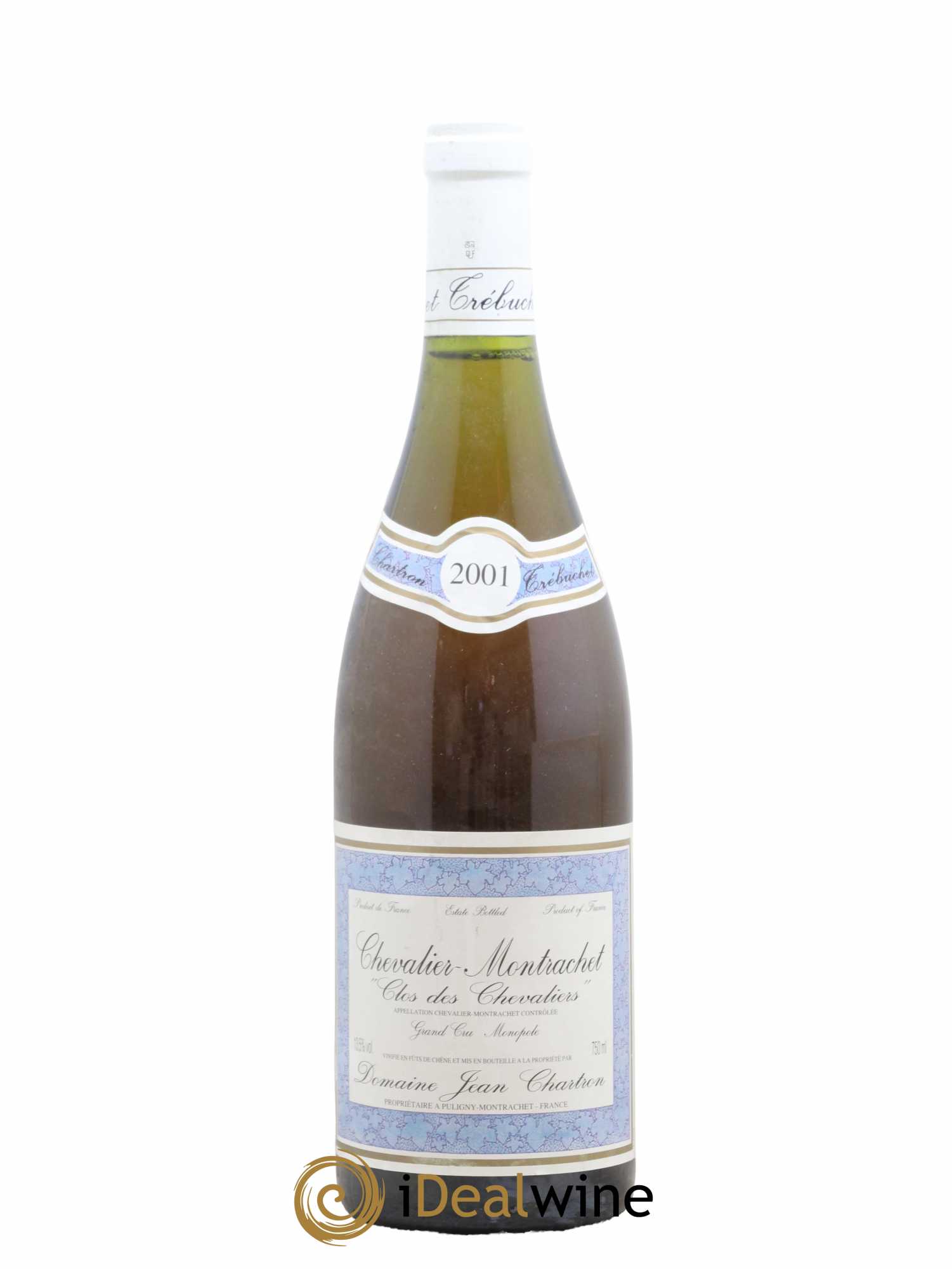 Chevalier-Montrachet Grand Cru Clos des Chevaliers Jean Chartron (Domaine) 2001 - Lot de 1 bouteille - 0