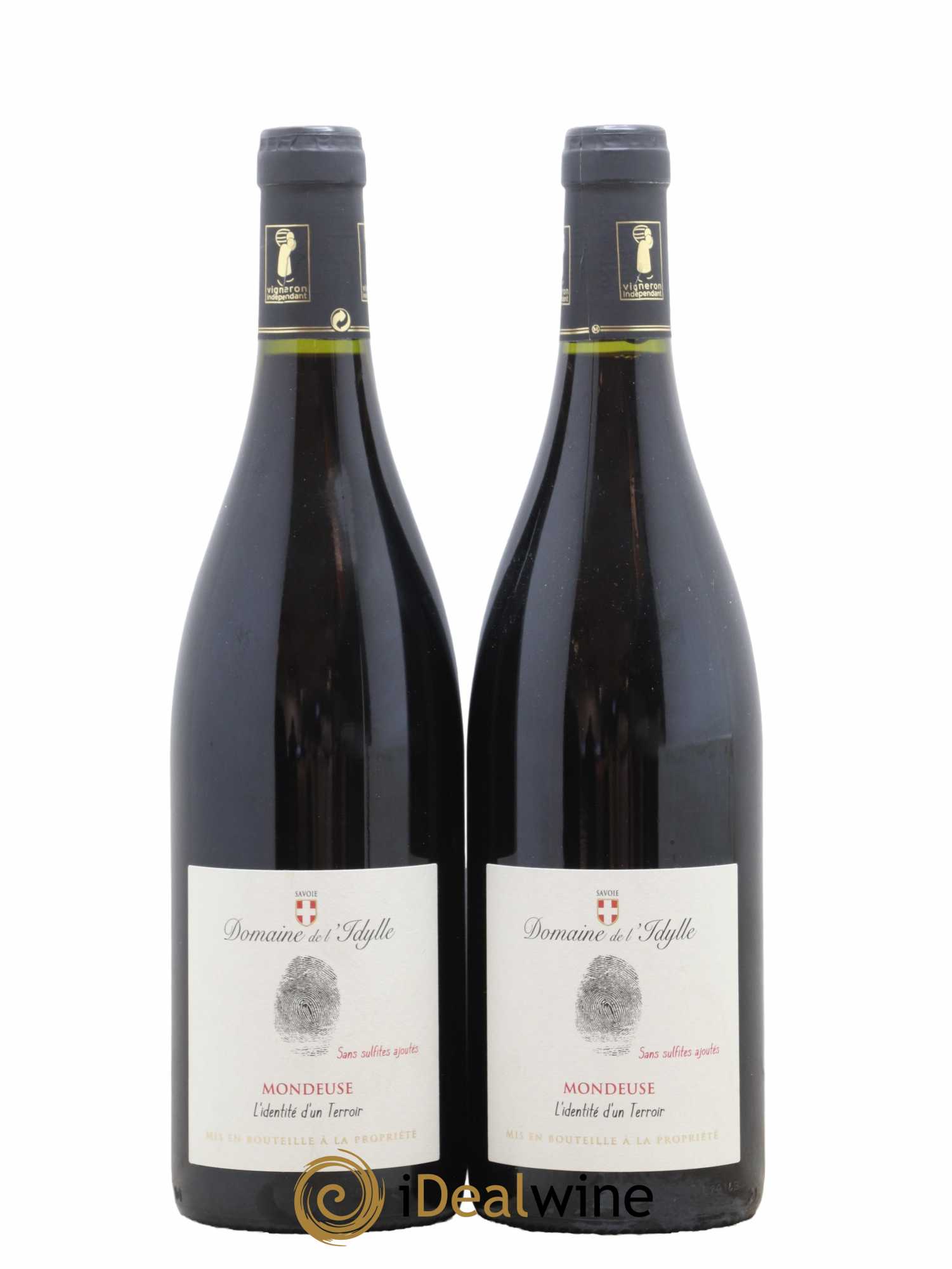 Vin de Savoie Mondeuse L'Identité d'un Terroir Domaine de l'Idylle 2018 - Lot de 2 bouteilles - 0
