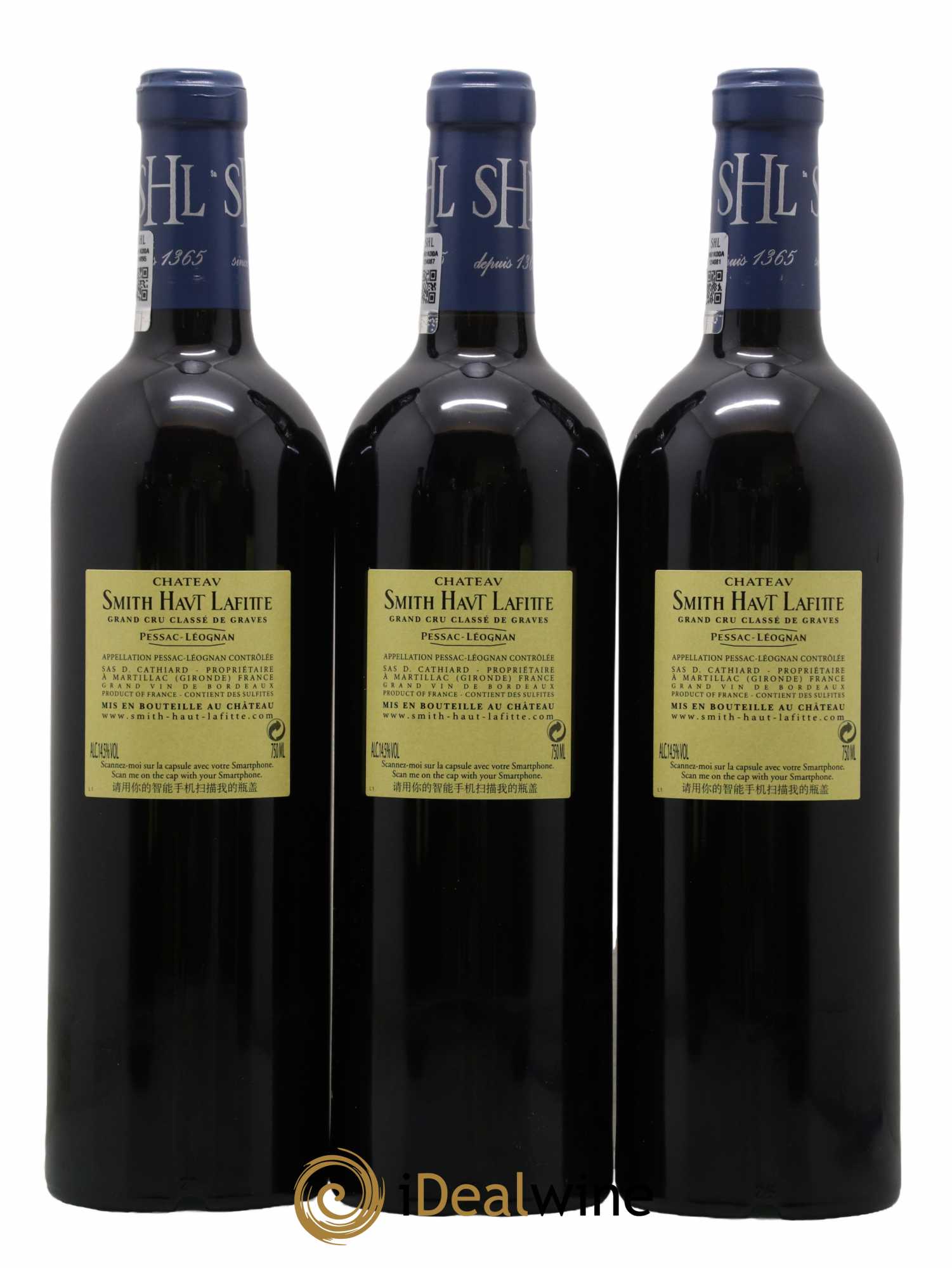 Château Smith Haut Lafitte Cru Classé de Graves 2009 - Lot de 6 bouteilles - 2