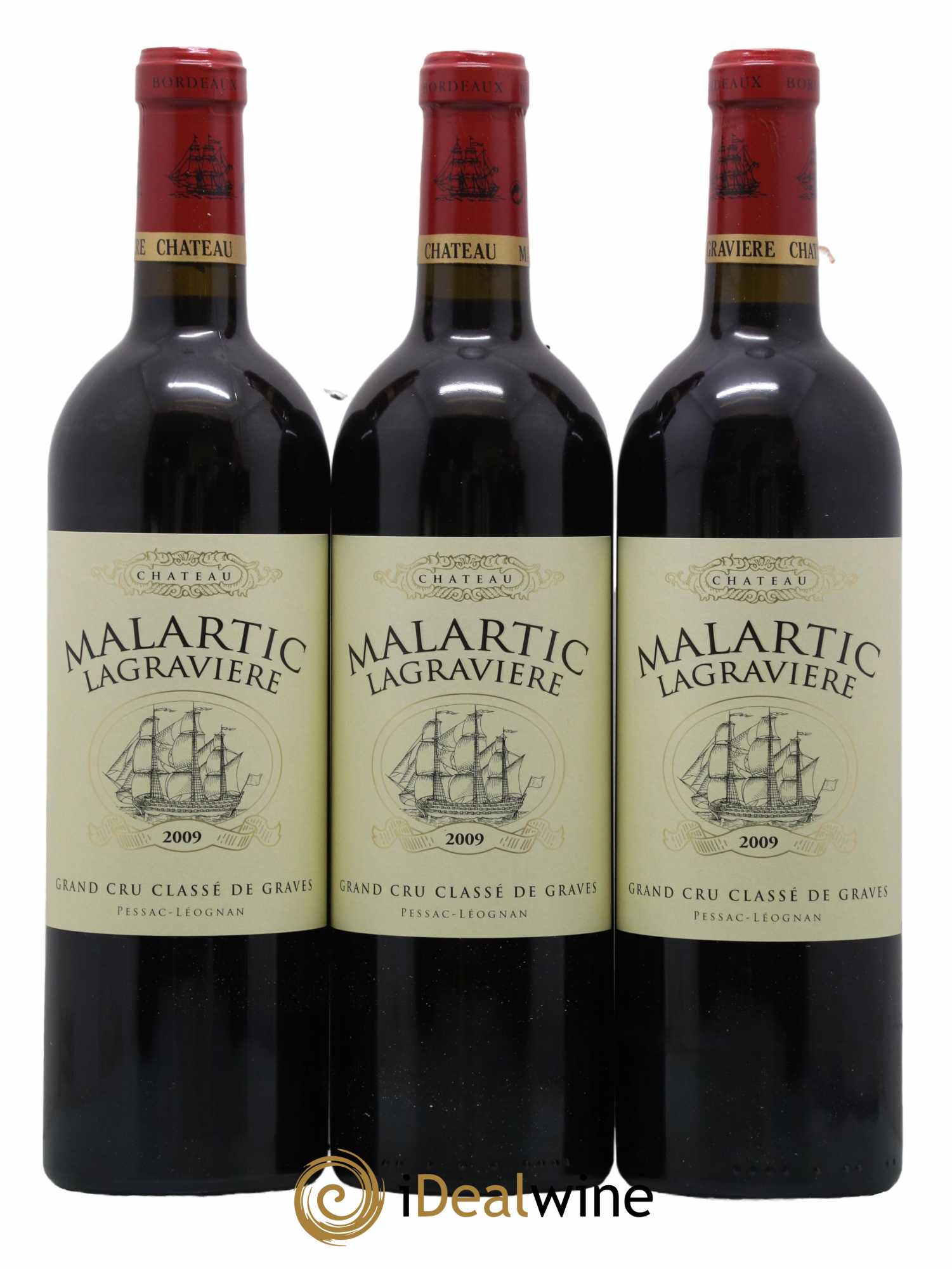 Château Malartic-Lagravière Cru Classé de Graves 2009 - Lot de 6 bouteilles - 2