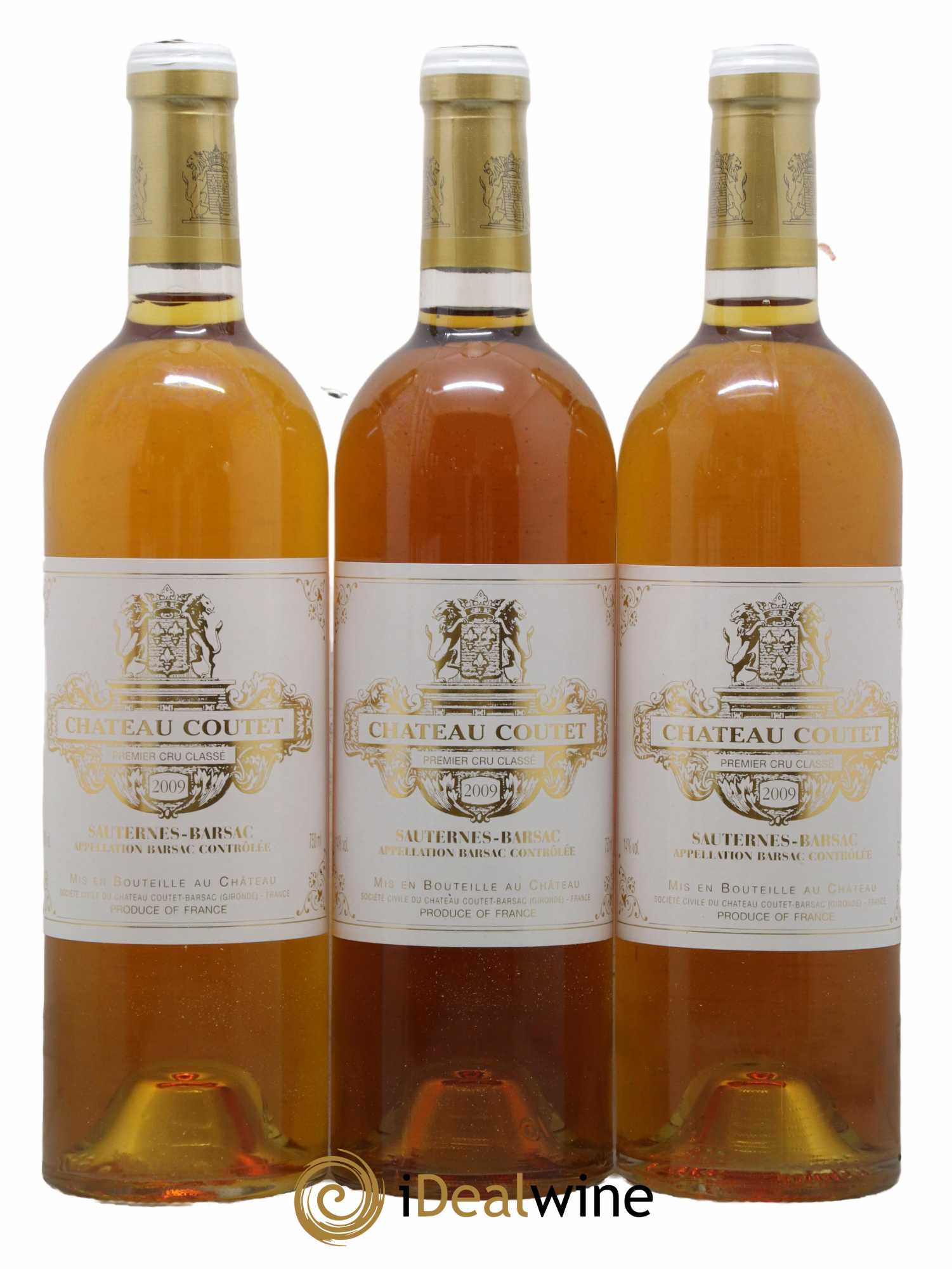 Château Coutet 1er Grand Cru Classé  2009 - Lotto di 6 bottiglie - 1