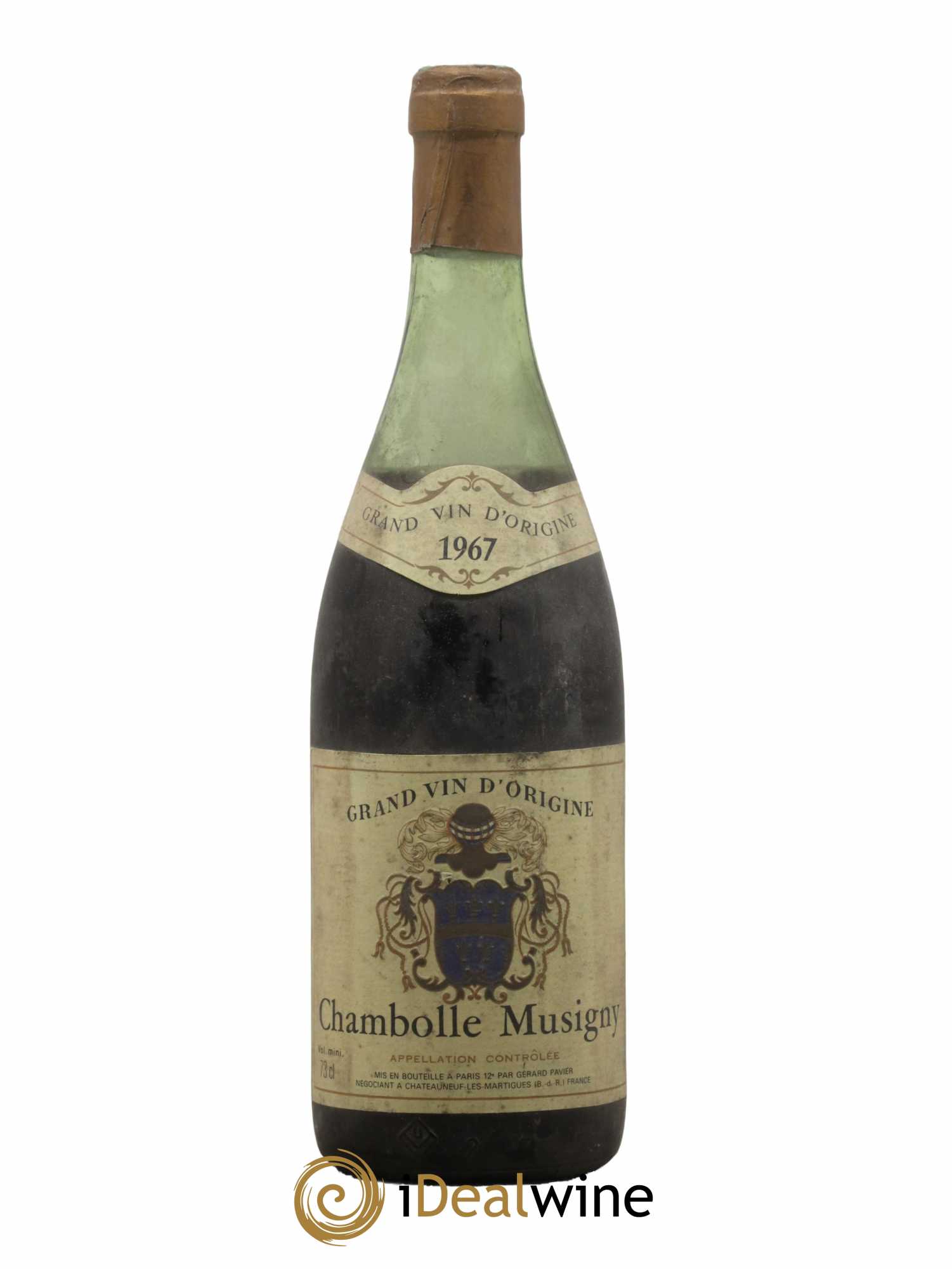 Chambolle-Musigny Gérard Pavier 1967 - Posten von 1 Flasche - 0
