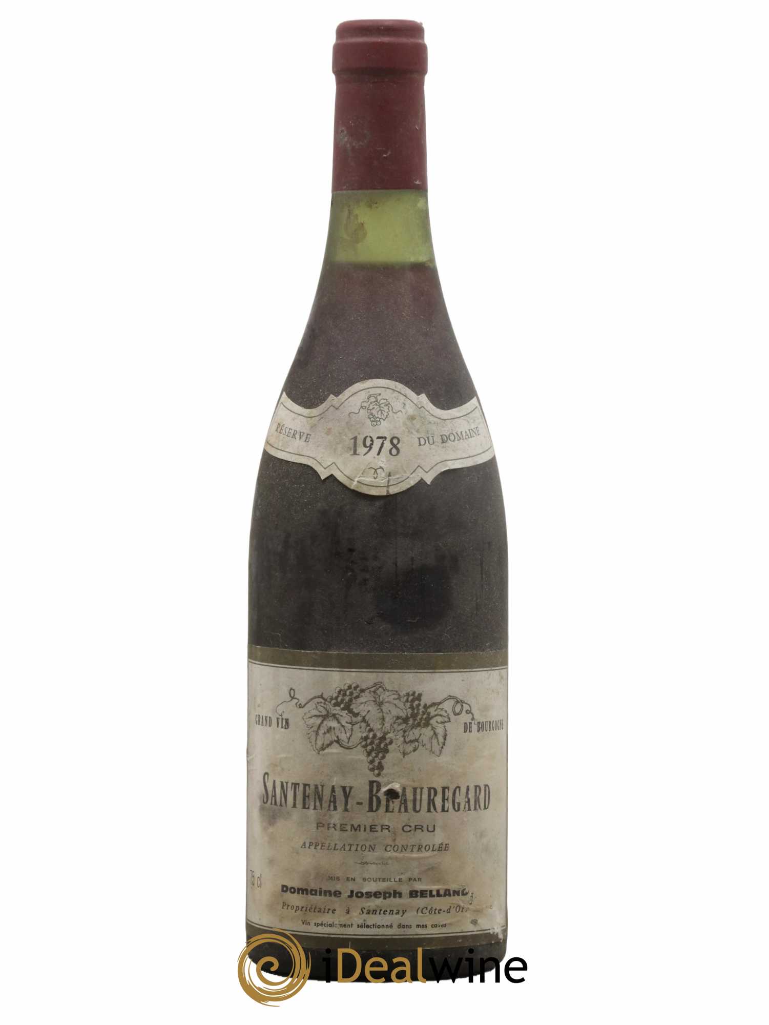 Santenay 1er Cru Beauregard Joseph Belland 1978 - Lot de 1 bouteille - 0