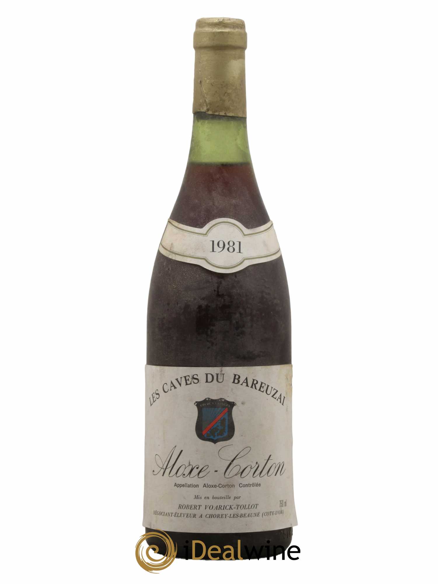 Aloxe-Corton Les Caves Du Bareuzai Robert Voarick-Tollot 1981 - Lot de 1 bouteille - 0