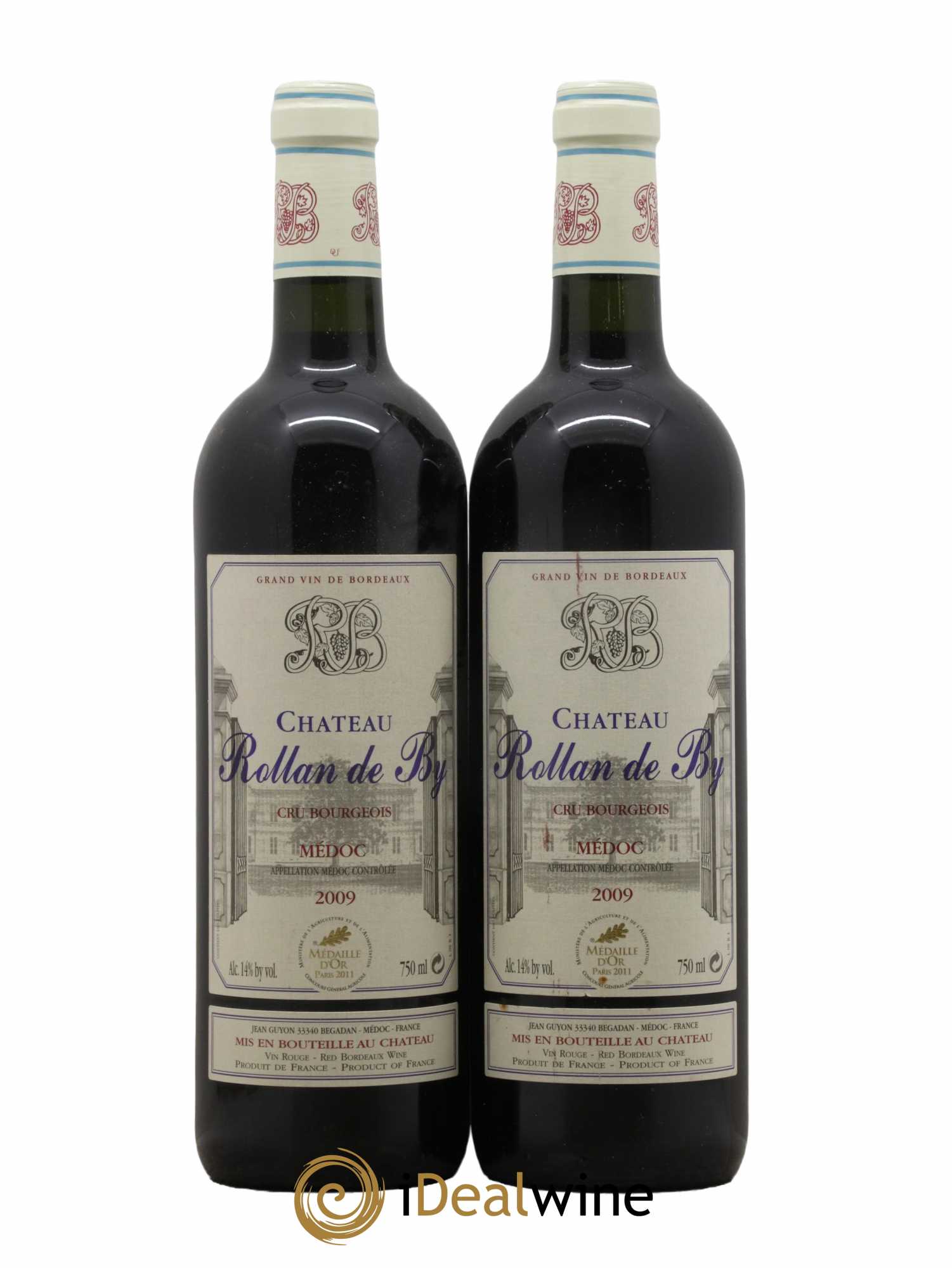 Château Rollan de By Cru Bourgeois 2009 - Lot de 2 bouteilles - 0
