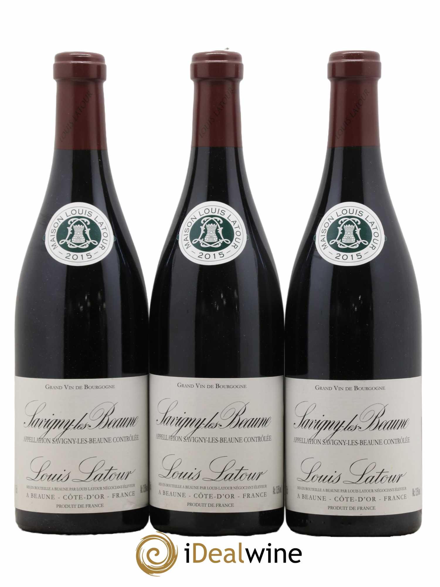 Savigny-lès-Beaune Louis Latour 2015 - Lot de 3 bouteilles - 0