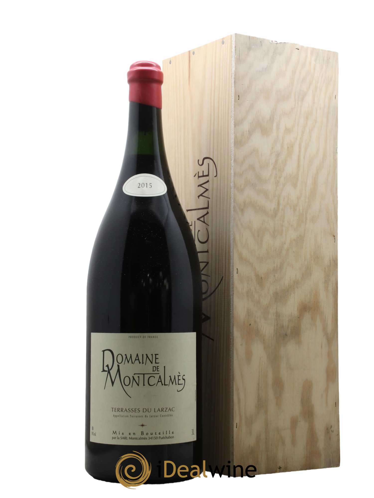 Terrasses du Larzac Domaine de Montcalmès Frédéric Pourtalié 2015 - Lot de 1 double magnum - 0
