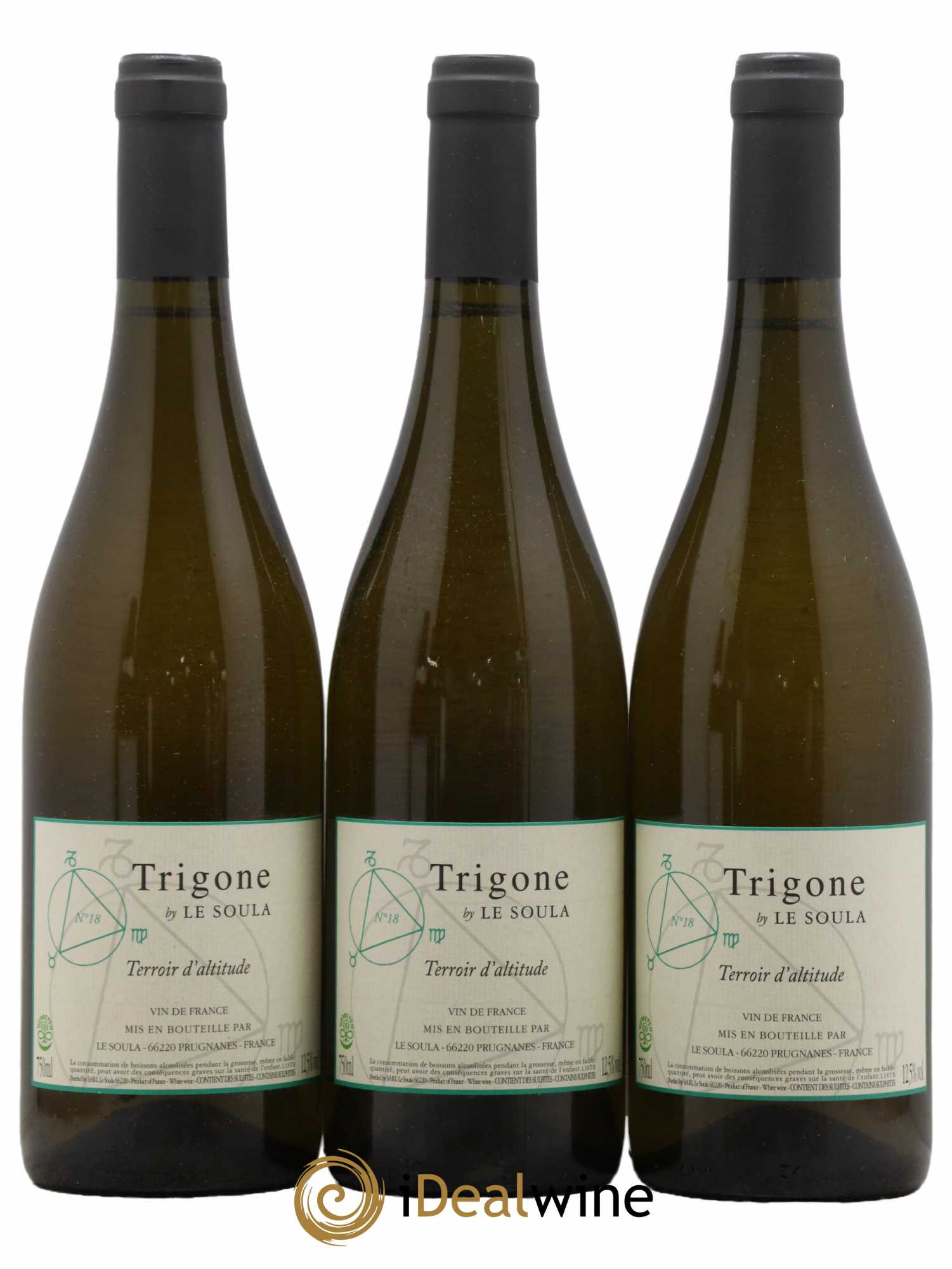 Vin de France Le Soula Trigone 2018 - Lot de 3 bouteilles - 0