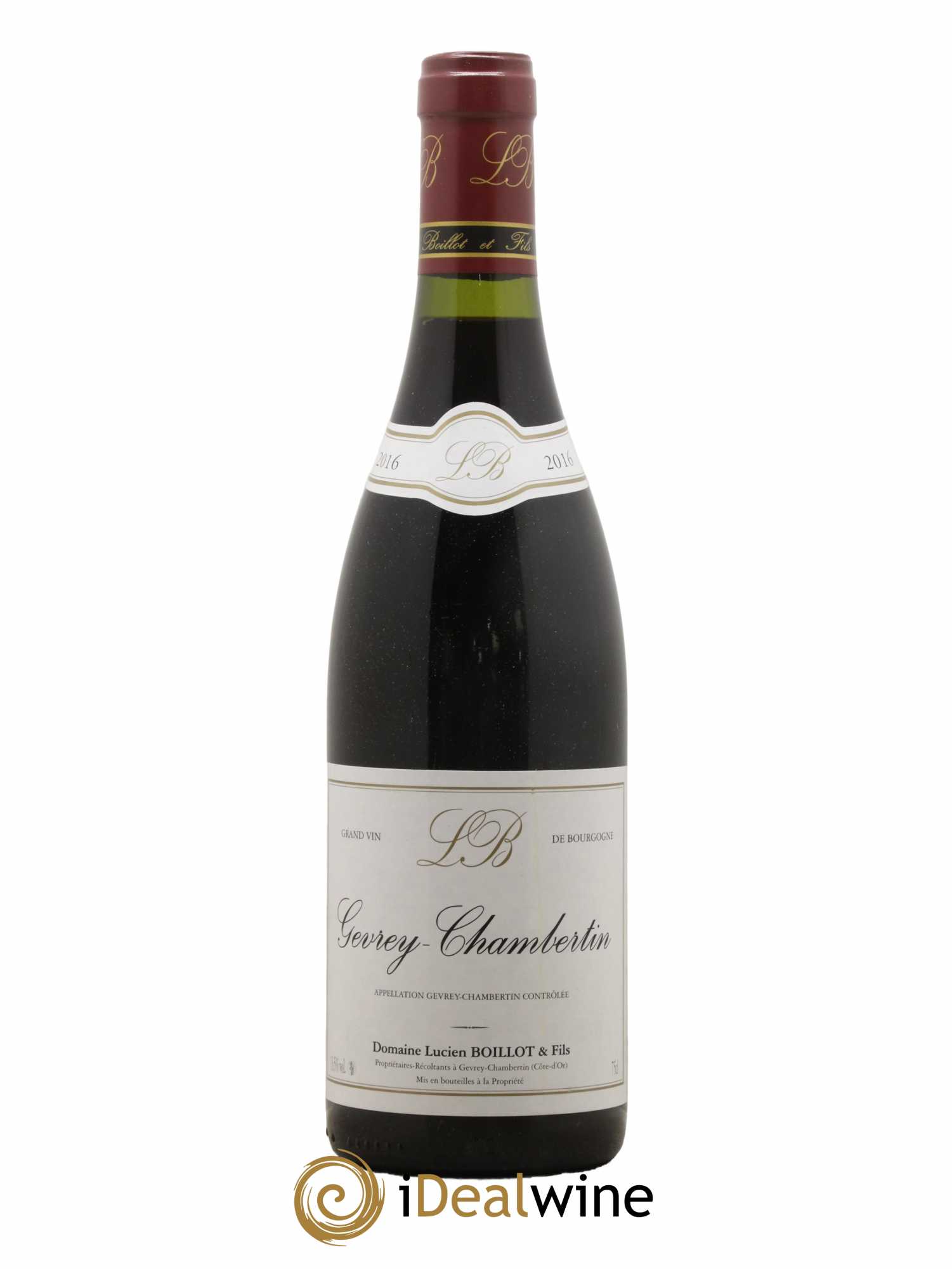 Gevrey-Chambertin Lucien Boillot & Fils (Domaine) 2016 - Lot de 1 bouteille - 0