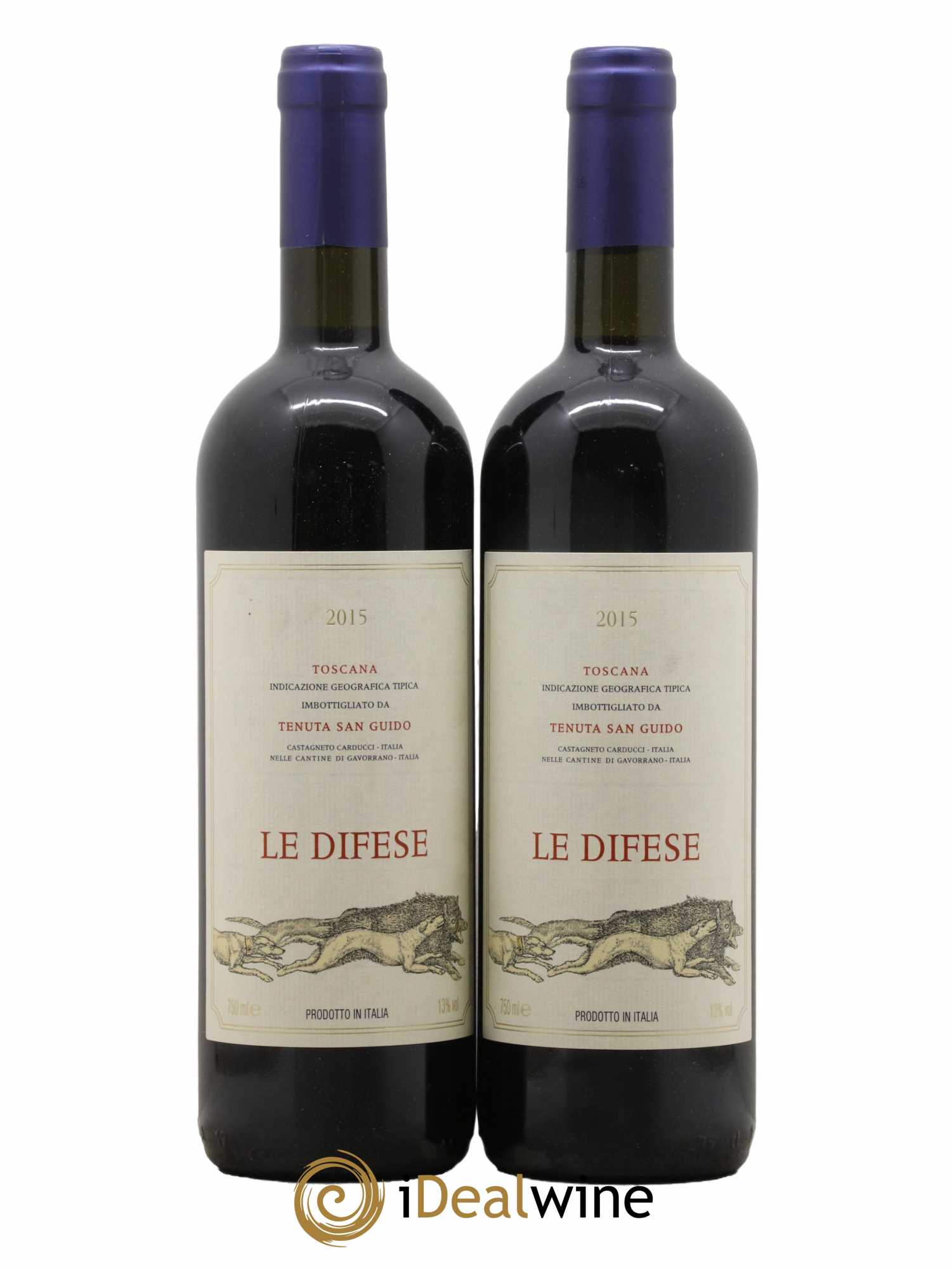Toscana IGT Le Difese Tenuta San Guido 2015 - Lotto di 2 bottiglie - 0