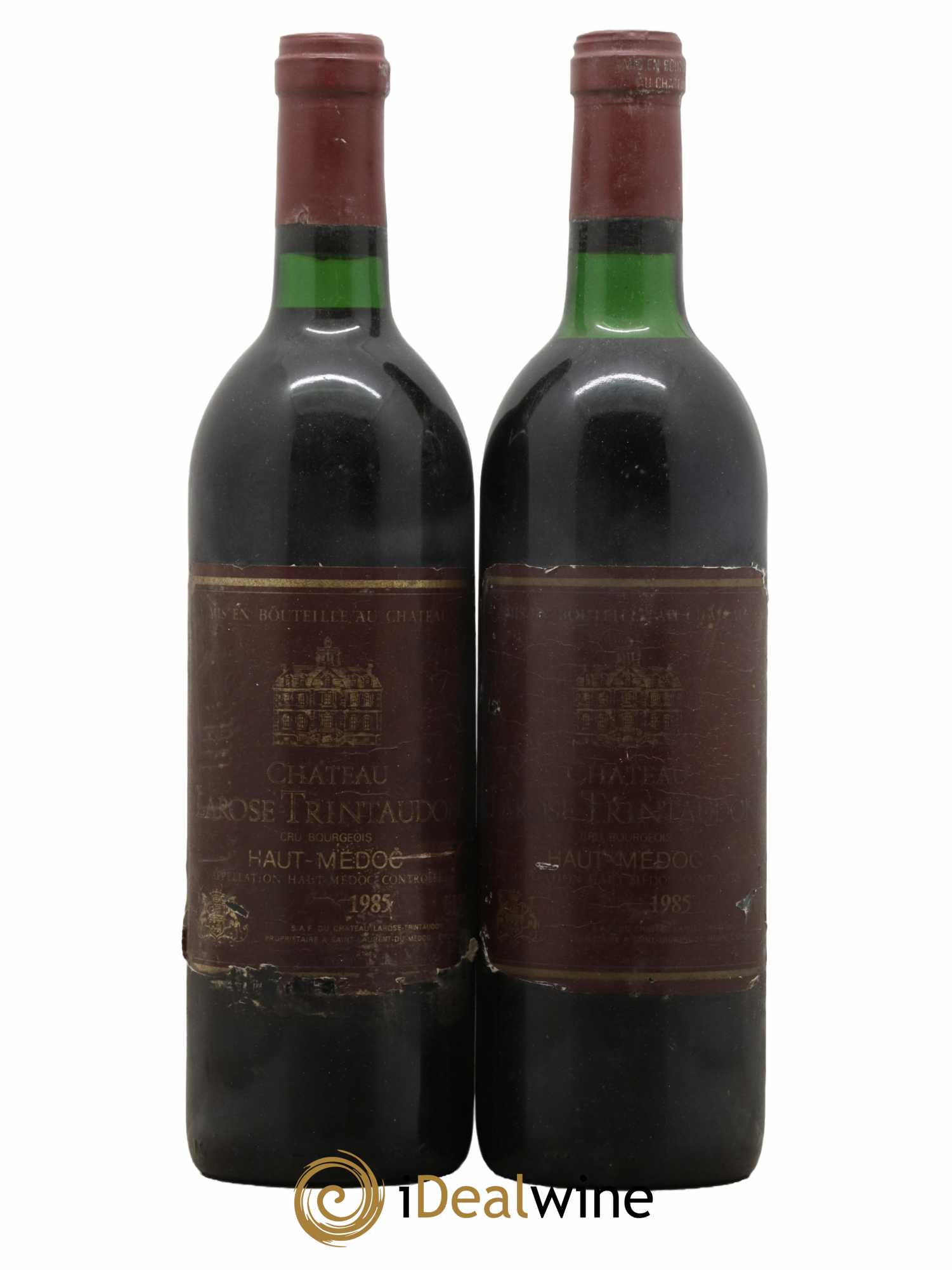 Château Larose Trintaudon Cru Bourgeois 1985 - Lot de 2 bouteilles - 0
