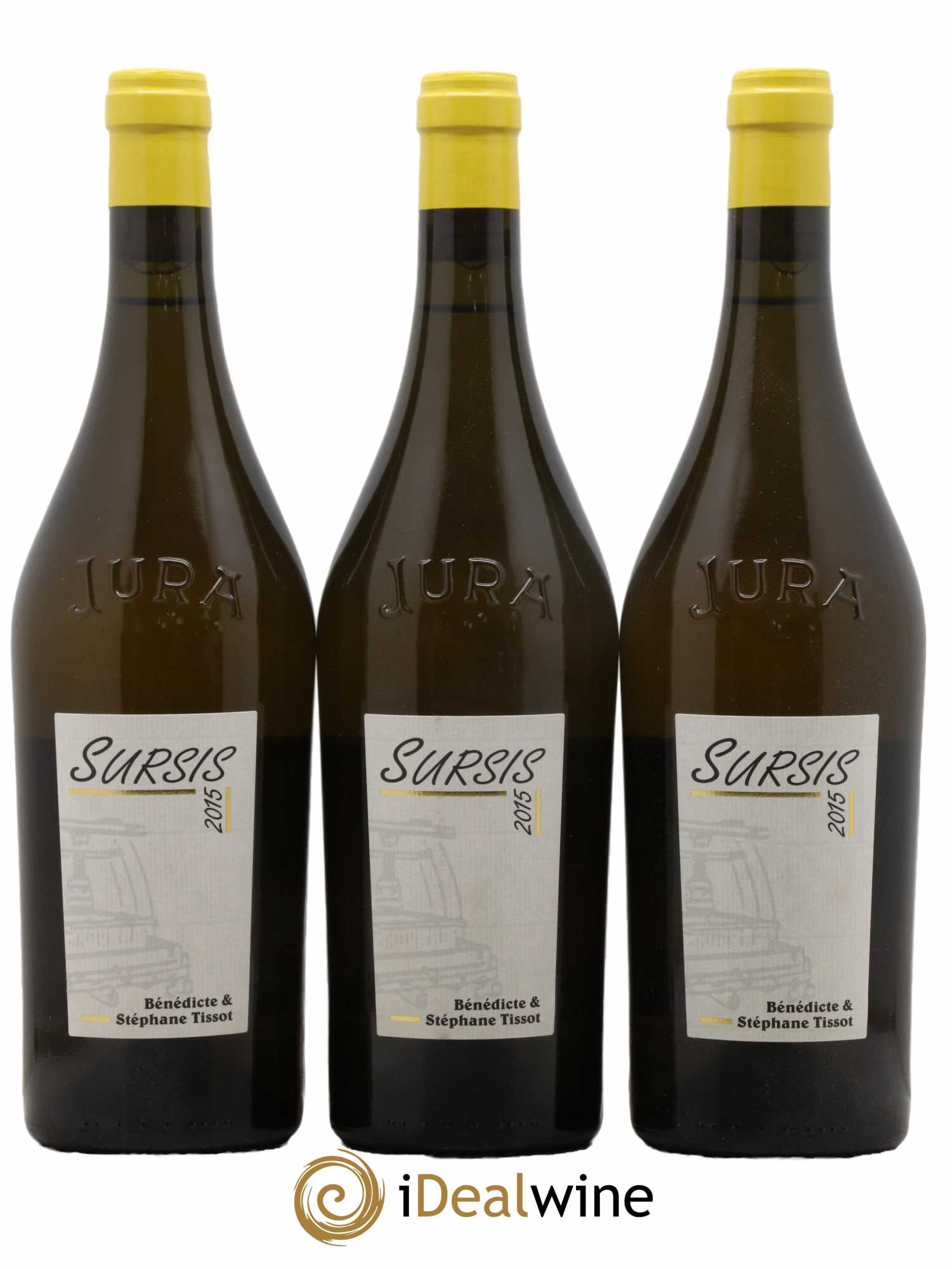 Côtes du Jura Sursis Bénédicte et Stéphane Tissot 2015 - Lot de 3 bouteilles - 0