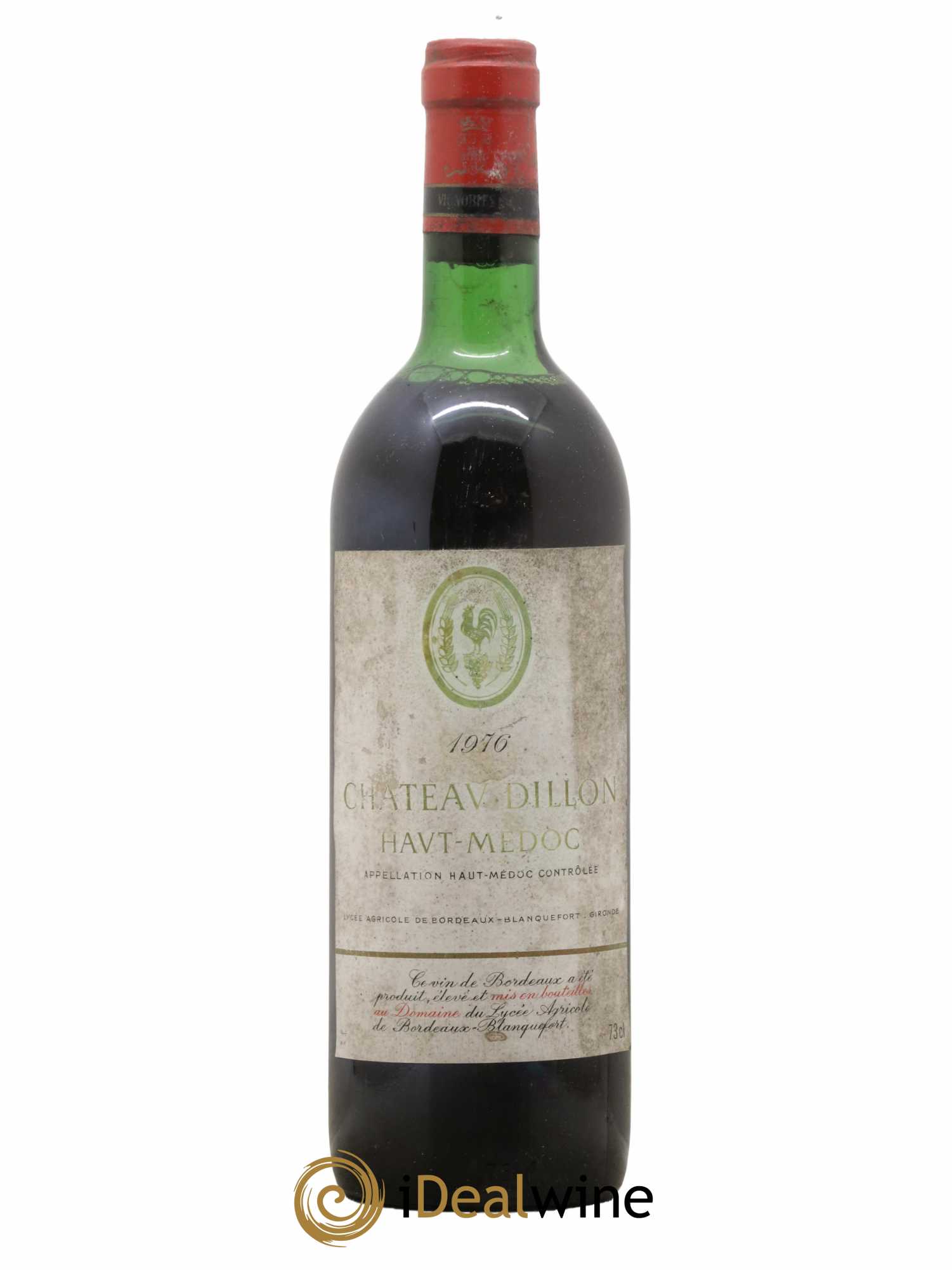 Château Dillon Cru Bourgeois 1976 - Lot de 1 bouteille - 0