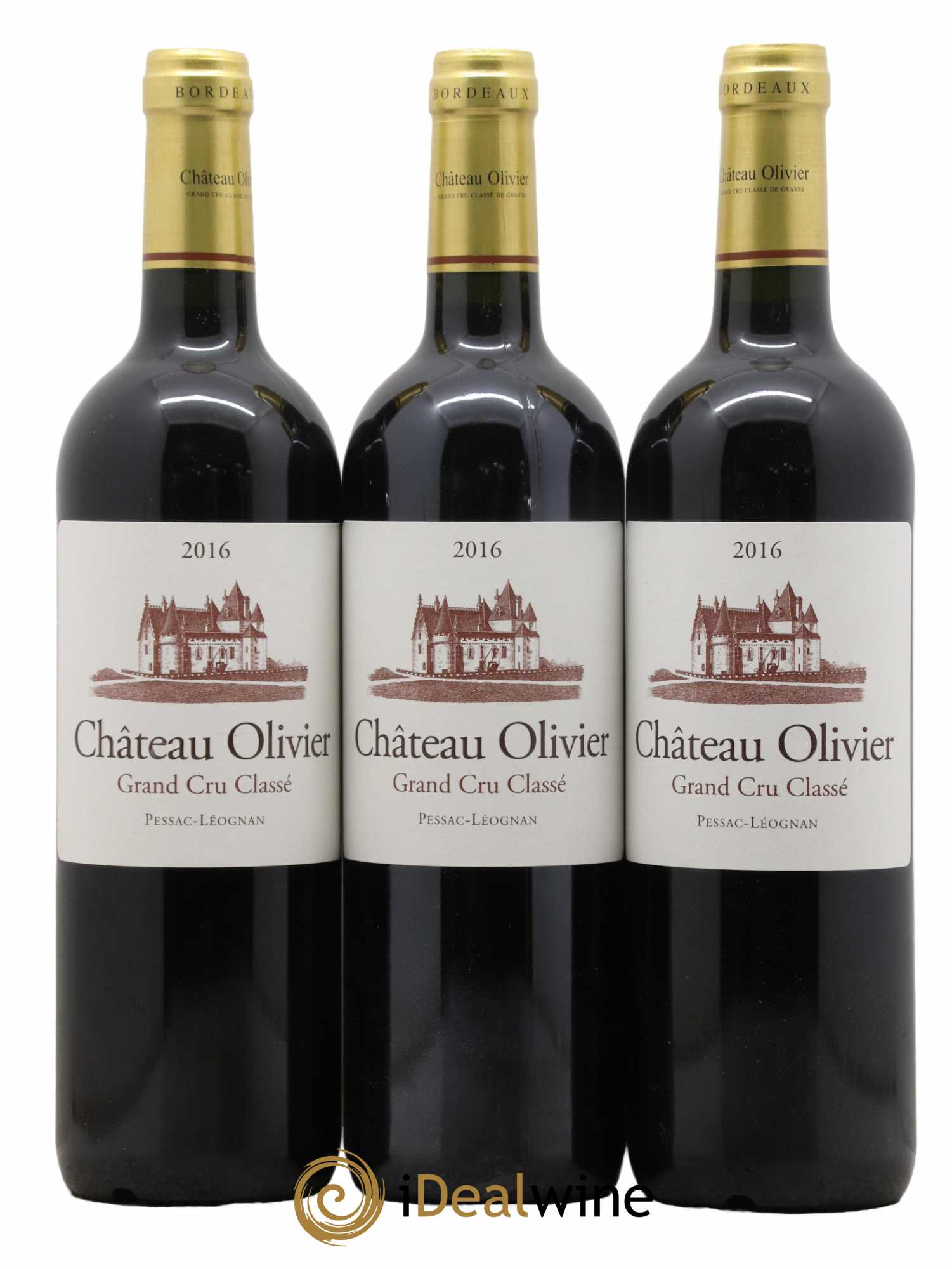 Château Olivier Cru Classé de Graves 2016 - Lot de 6 bouteilles - 2