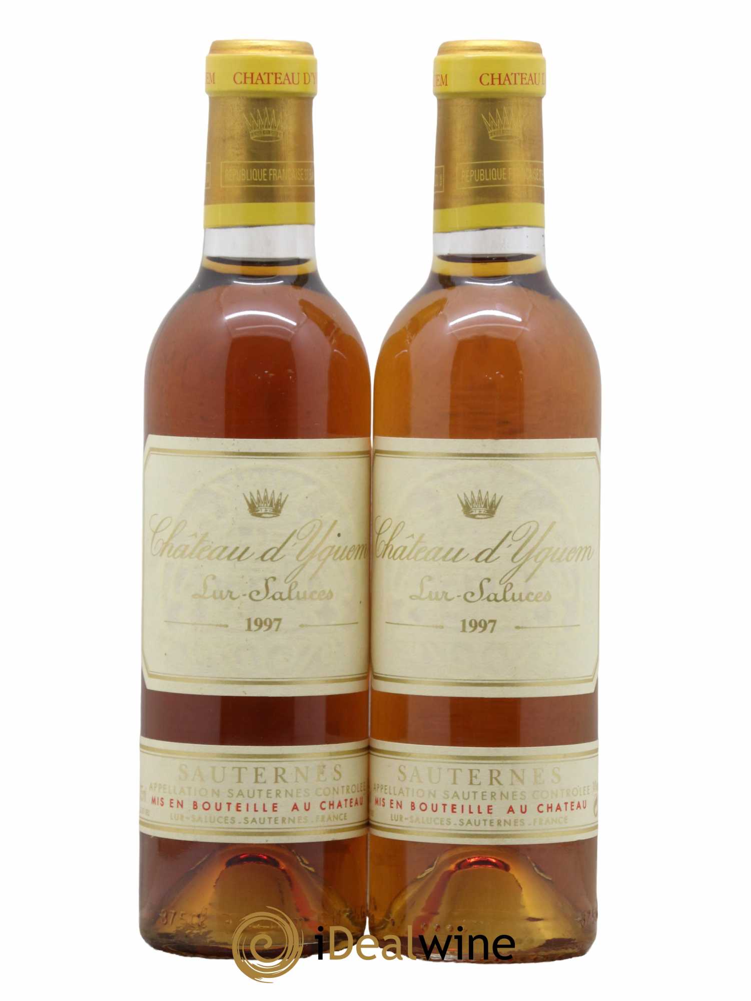 Château d' Yquem 1er Cru Classé Supérieur 1997 - Posten von 2 Demi-Flaschen - 0