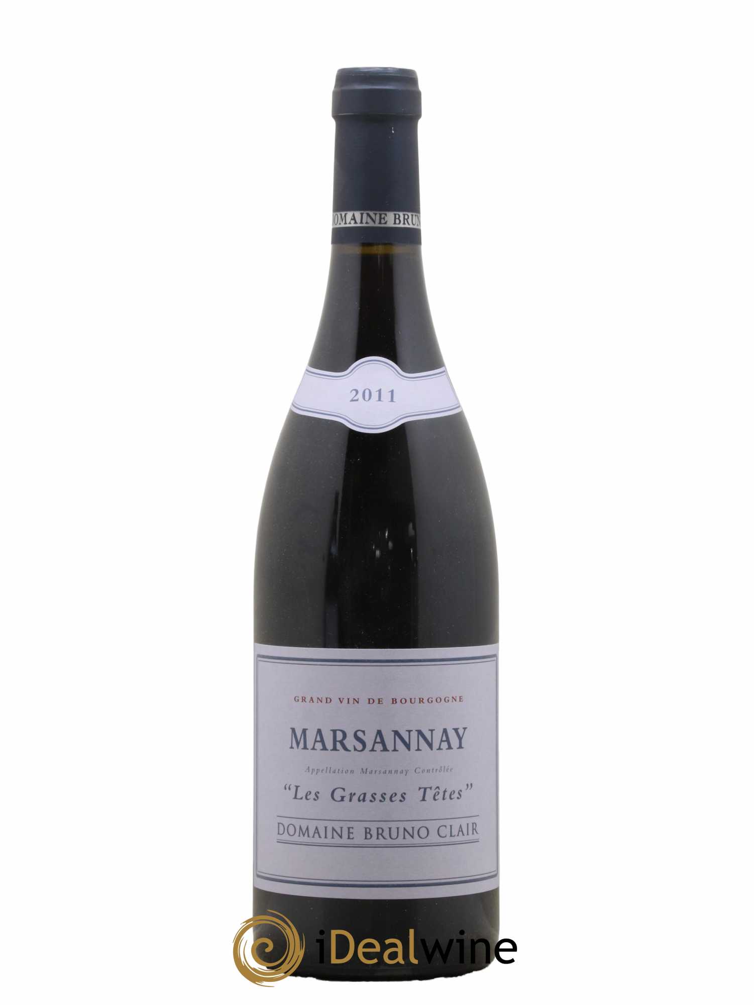 Marsannay Les Grasses Tetes Bruno Clair (Domaine) 2011 - Lot de 1 bouteille - 0