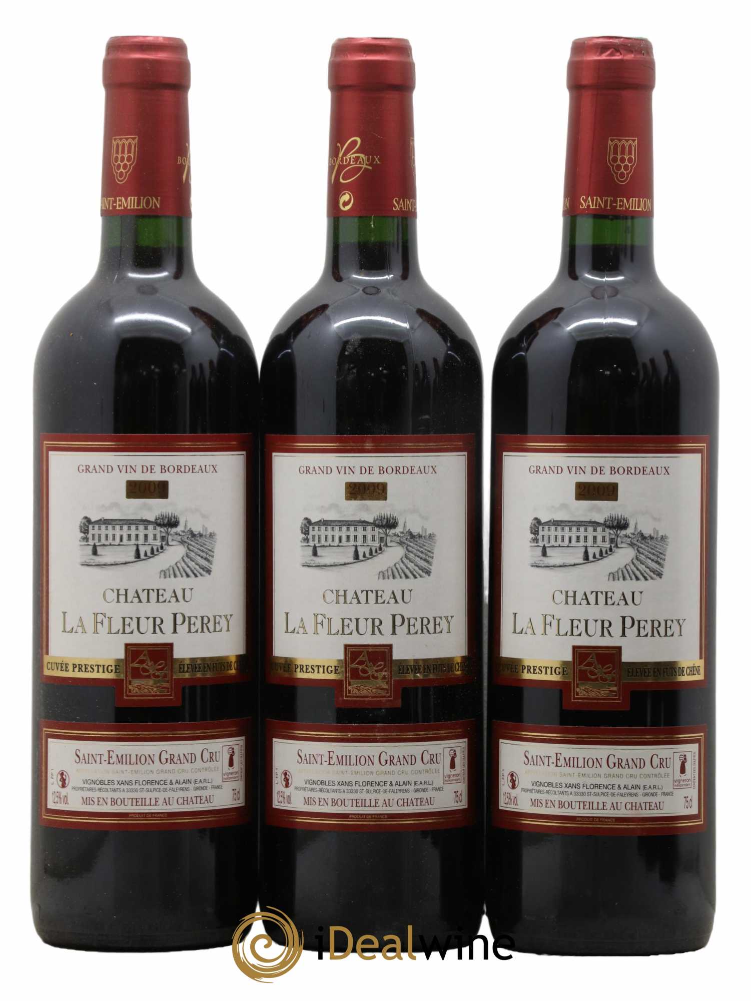 Saint-Émilion La Fleur Perey 2009 - Lot de 6 bouteilles - 1