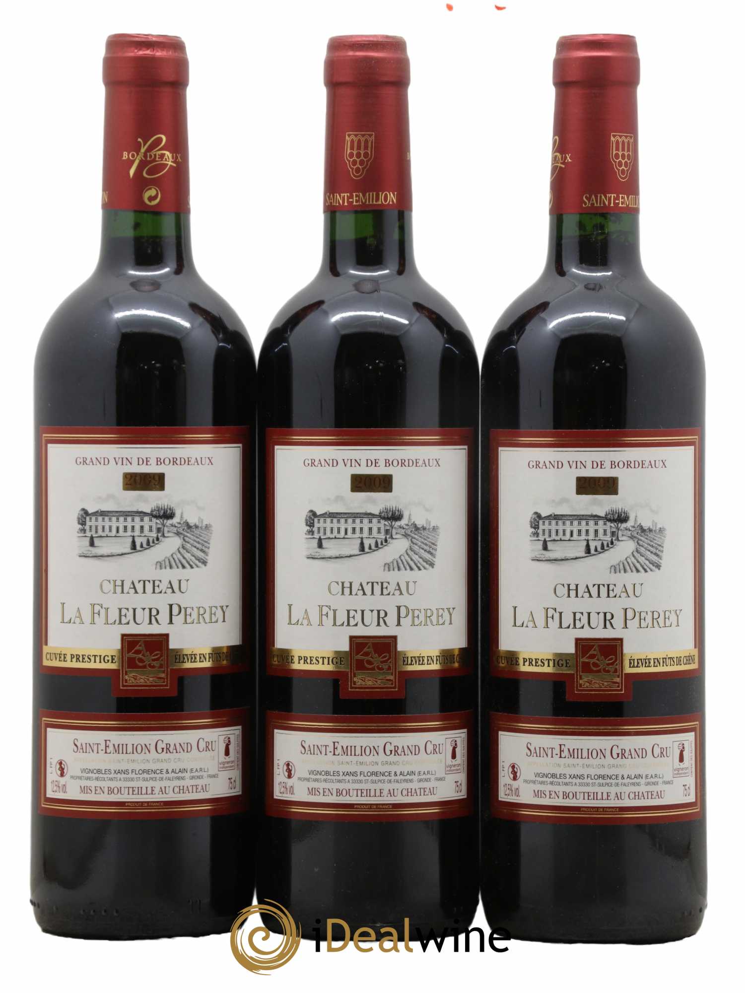 Saint-Émilion La Fleur Perey 2009 - Lot de 6 bouteilles - 2