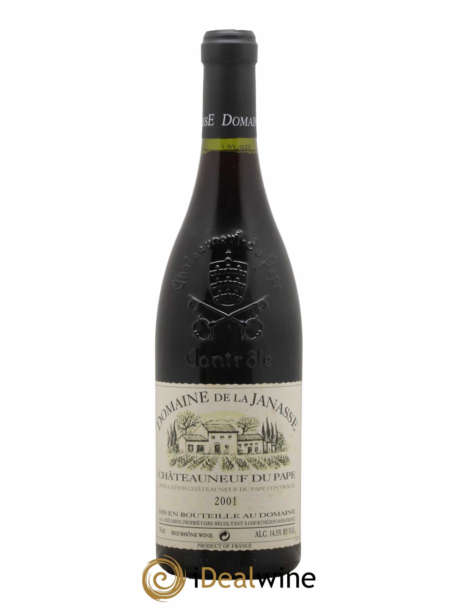 Châteauneuf-du-Pape La Janasse (Domaine de) 2001 - Lot de 1 bouteille - 0