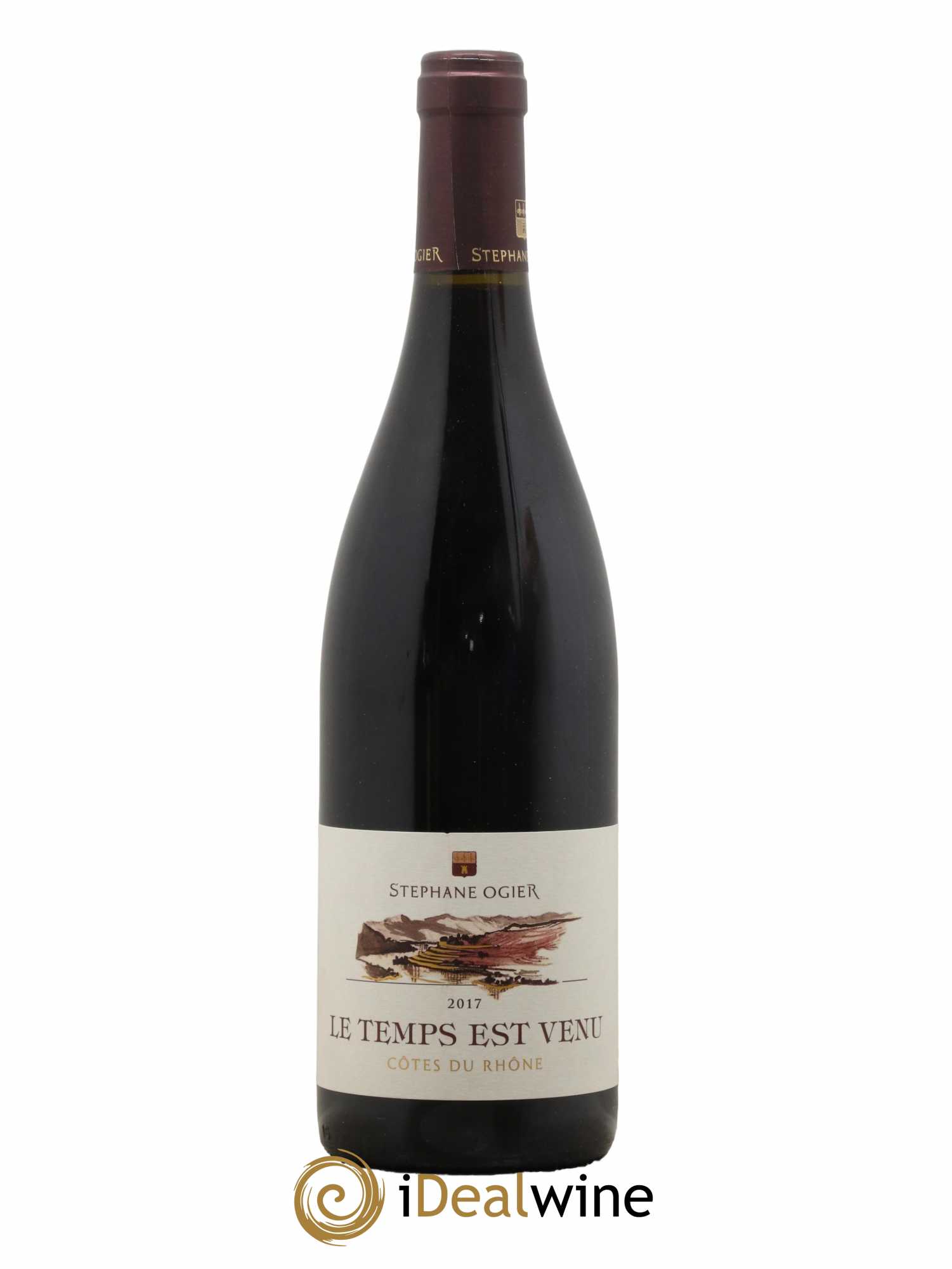 Côtes-du-Rhône Le Temps est Venu Stéphane Ogier 2017 - Lot de 1 bouteille - 0