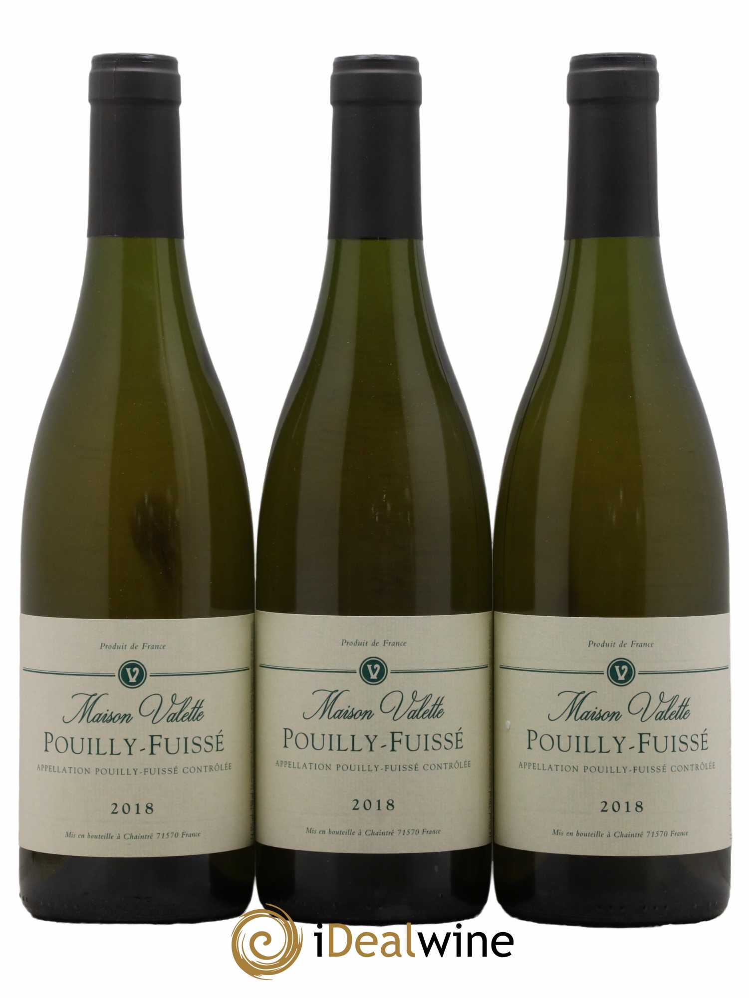 Pouilly-Fuissé Valette (Domaine) 2018 - Lot de 3 bouteilles - 0