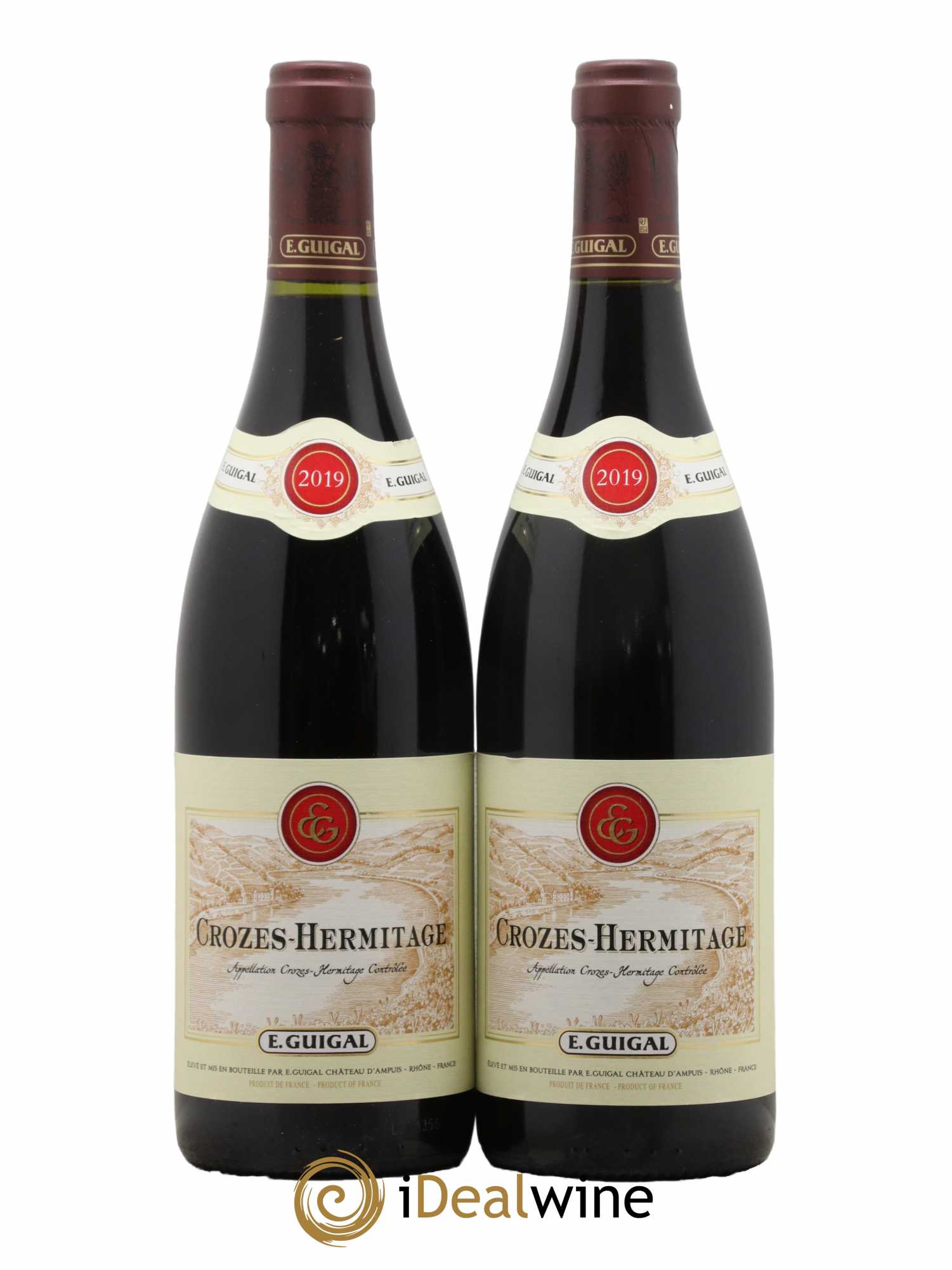 Crozes-Hermitage Guigal 2019 - Lot de 2 bouteilles - 0