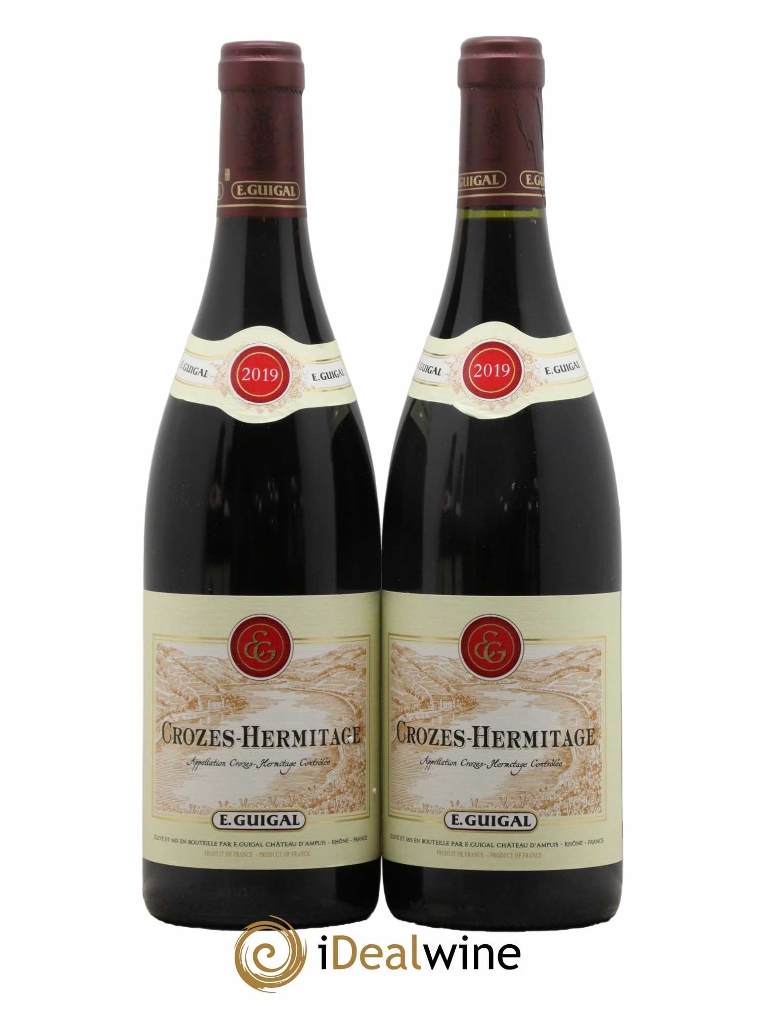Crozes-Hermitage Guigal 2019 - Lot de 2 bouteilles - 0