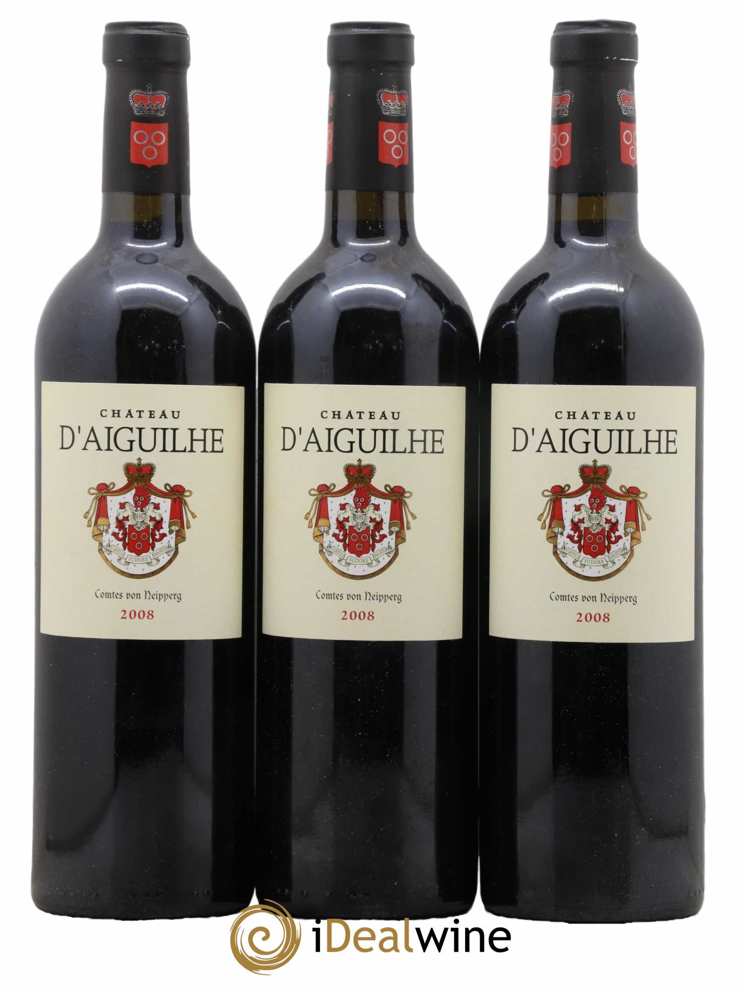 Château d' Aiguilhe 2008 - Lot de 3 bouteilles - 0