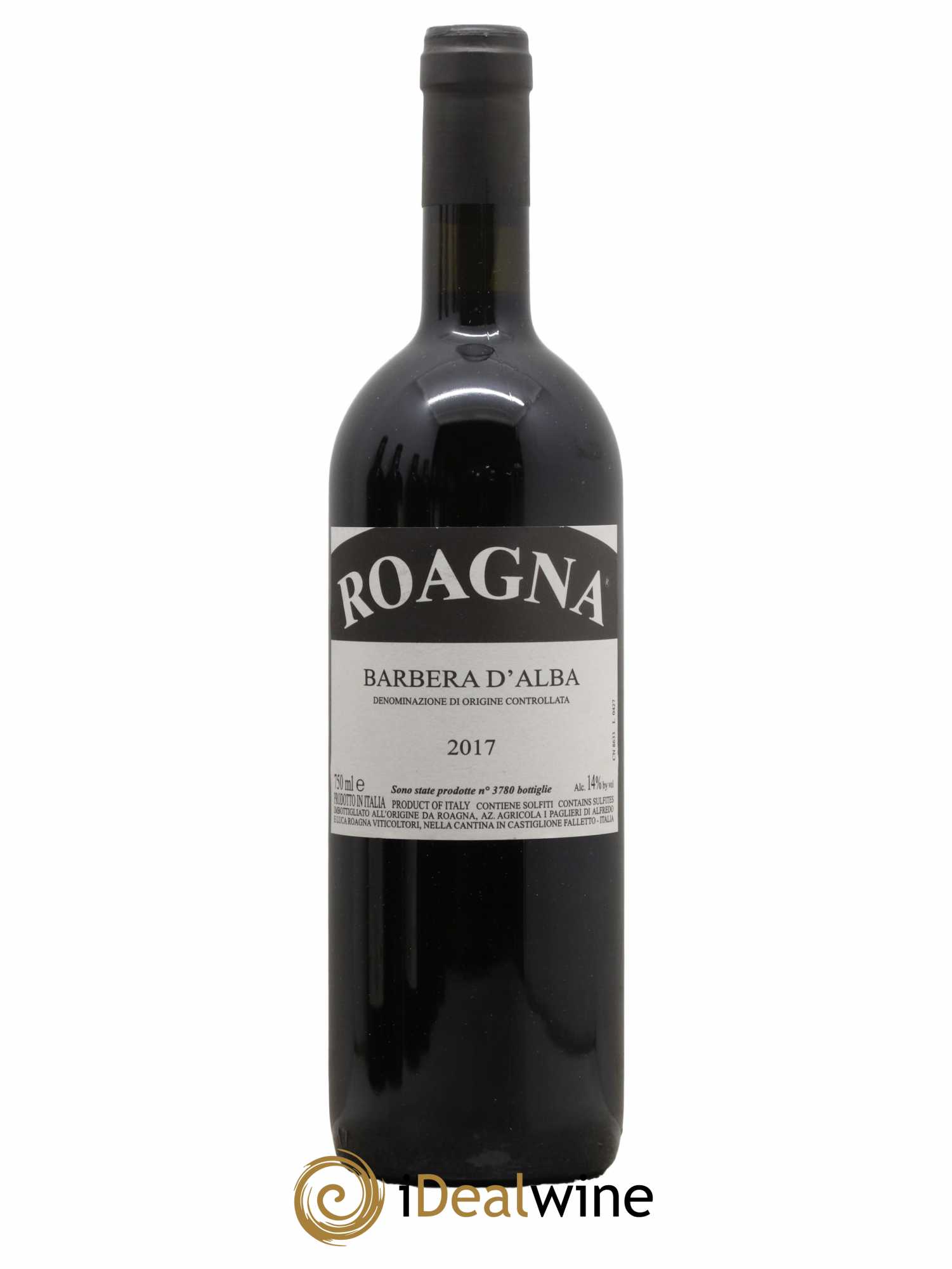 Barbera d'Alba DOC Roagna 2017 - Posten von 1 Flasche - 0