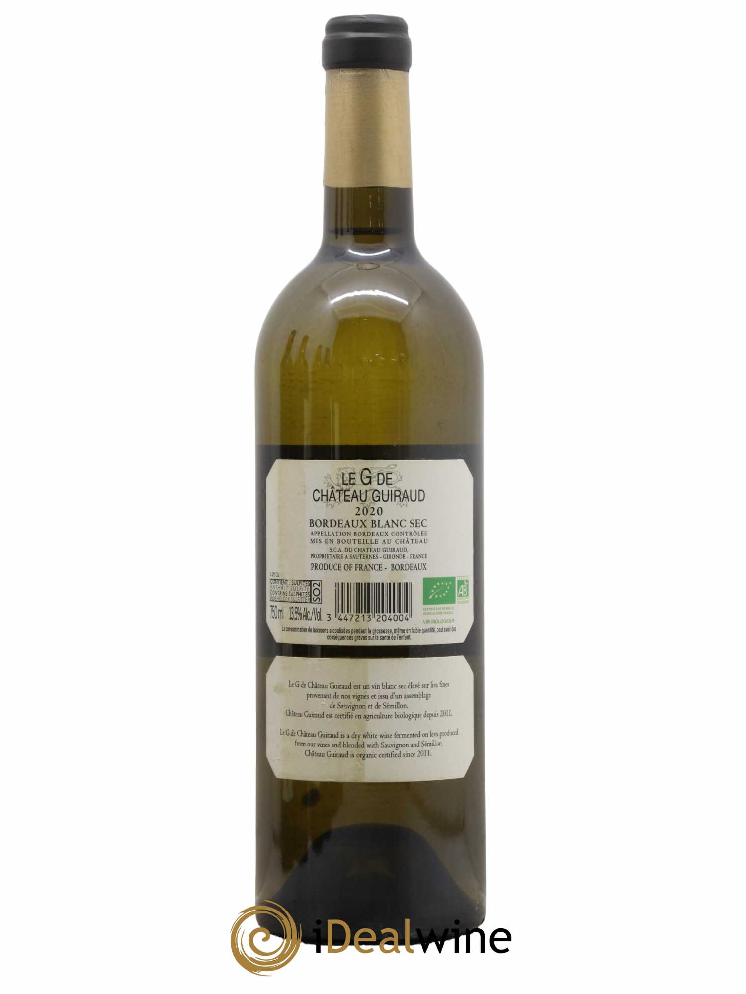 Le G de Château Guiraud 2020 - Posten von 1 Flasche - 1