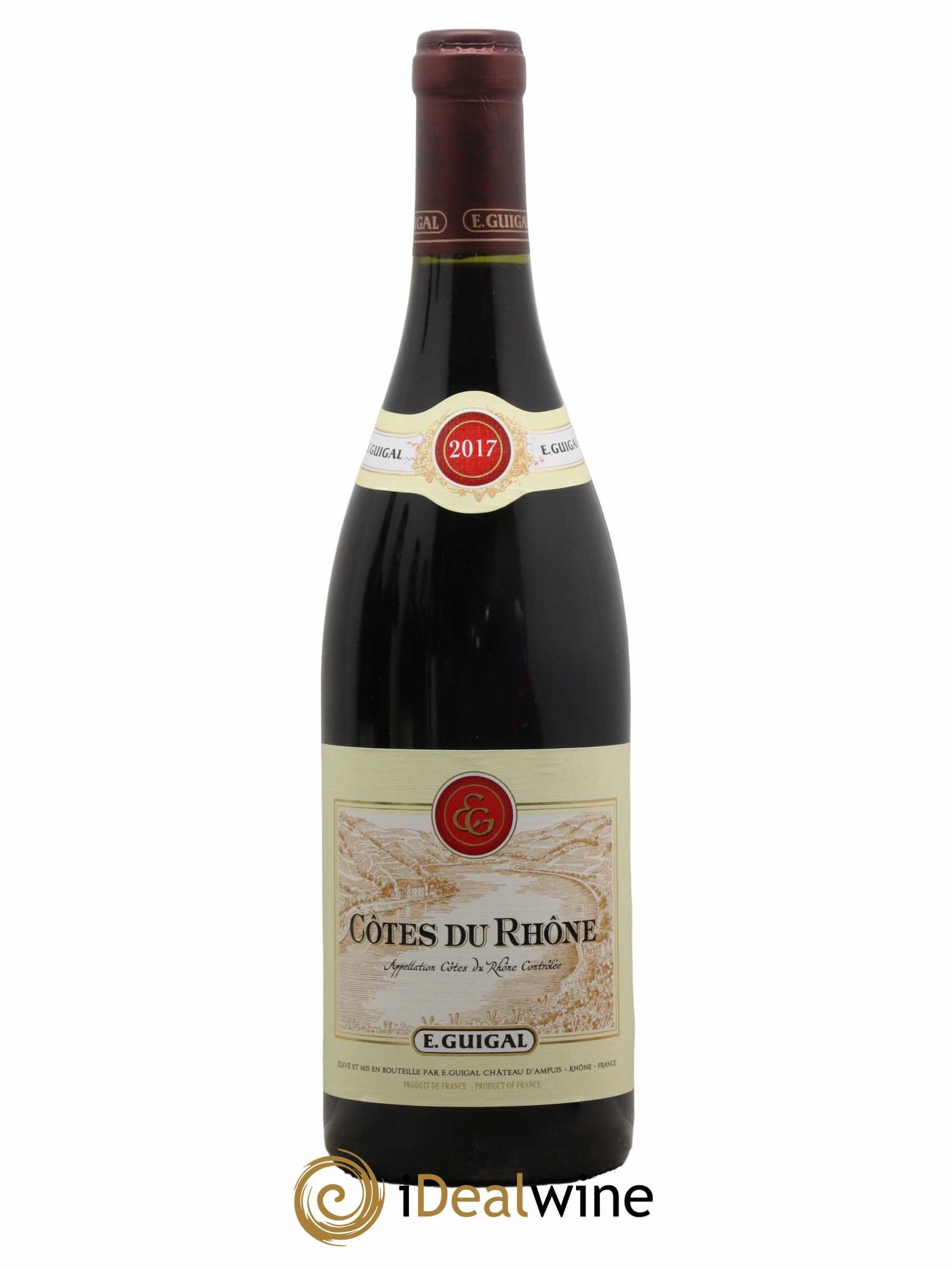 Côtes-du-Rhône Guigal 2017 - Lot de 1 bouteille - 0