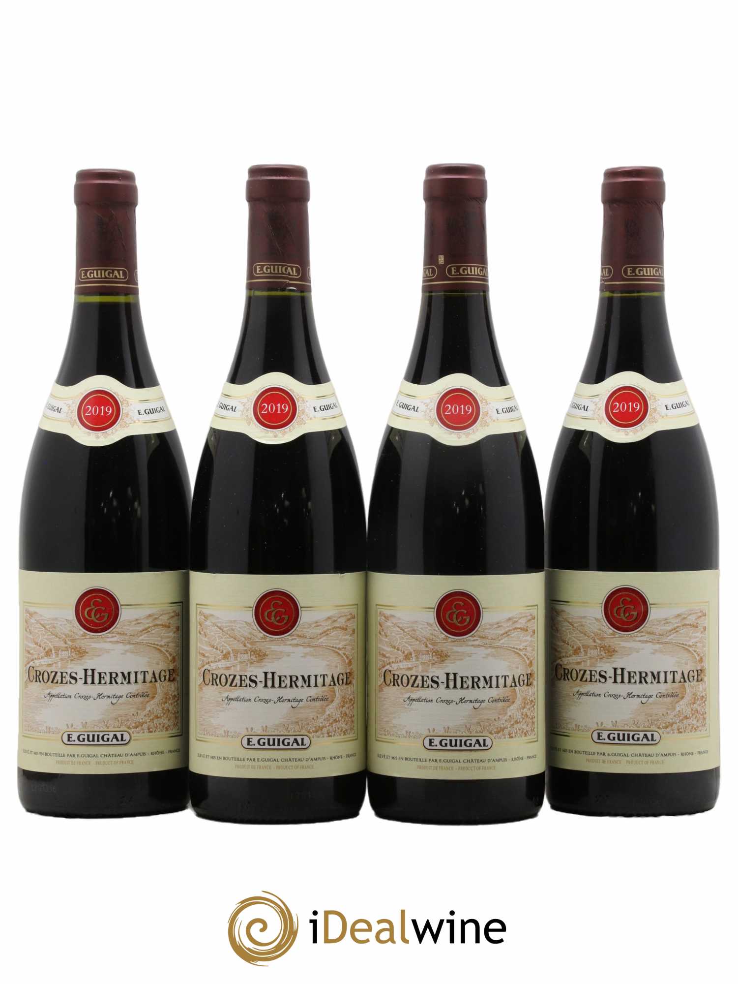 Crozes-Hermitage Guigal 2019 - Lot de 4 bouteilles - 0