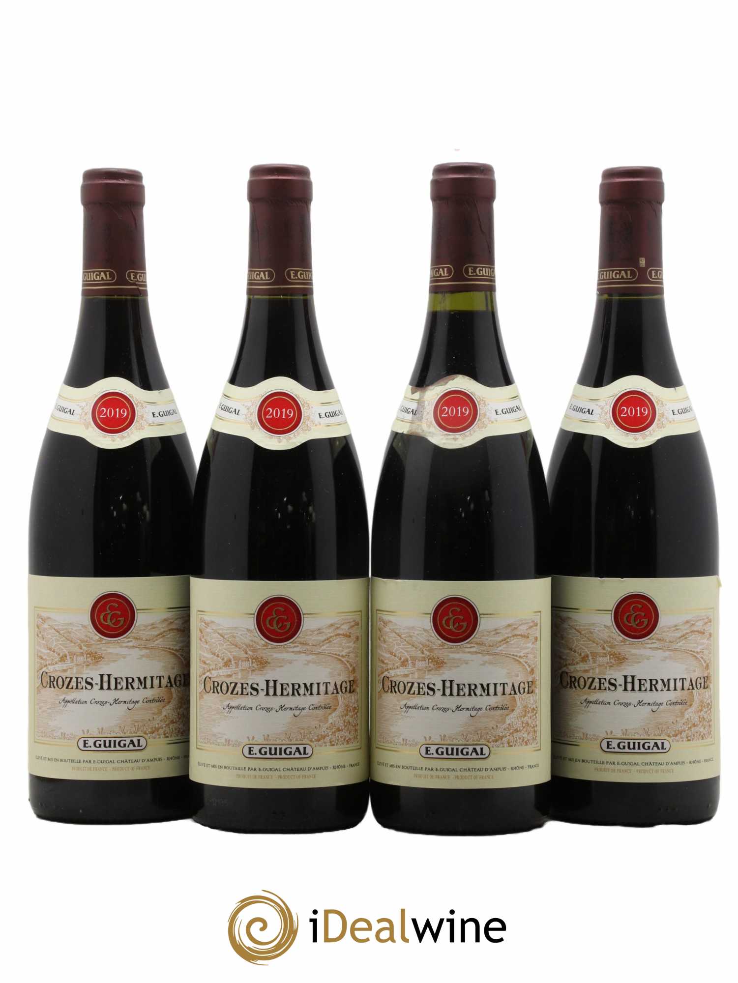 Crozes-Hermitage Guigal 2019 - Lot de 4 bouteilles - 0