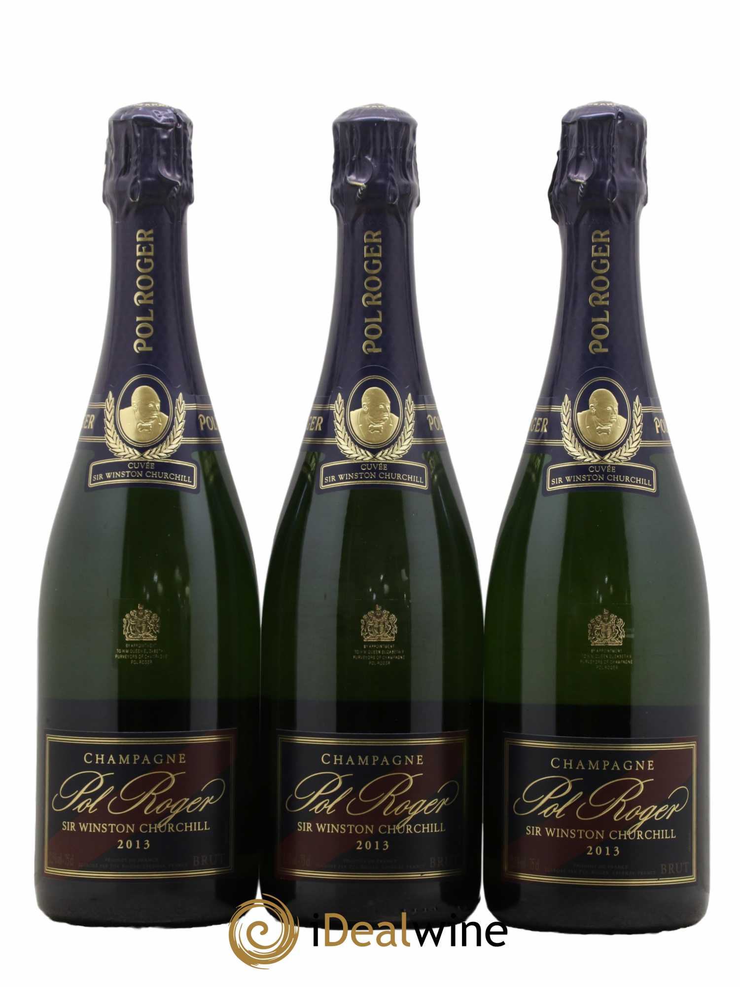 Cuvée Winston Churchill Pol Roger 2013 - Lot de 3 bouteilles - 0
