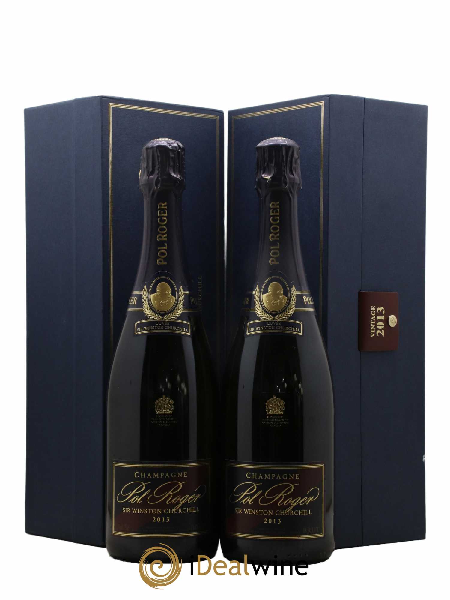 Cuvée Winston Churchill Pol Roger 2013 - Lot de 2 bouteilles - 1