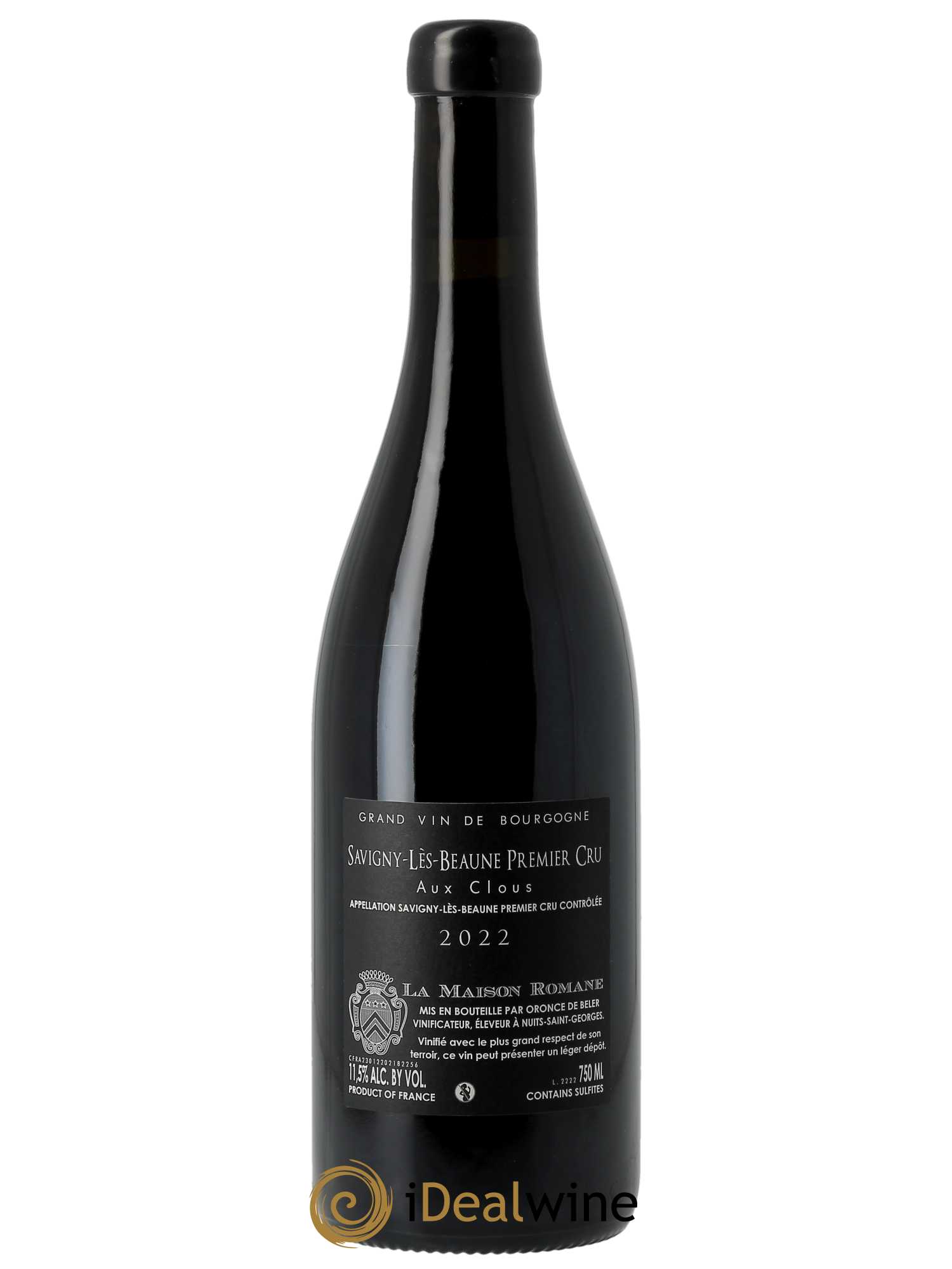 Savigny-lès-Beaune 1er Cru Aux Cloux La Maison Romane 2022 - Lot of 1 bottle - 1