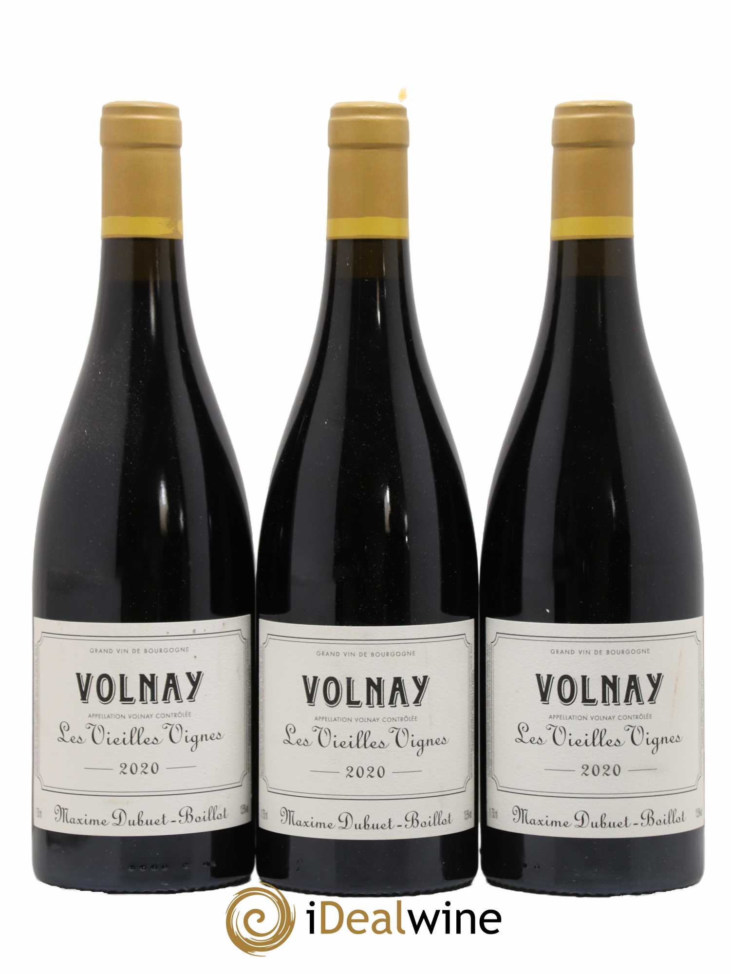 Volnay Les Vieilles Vignes Maxime Dubuet Boillot 2020 - Lot de 3 bouteilles - 0