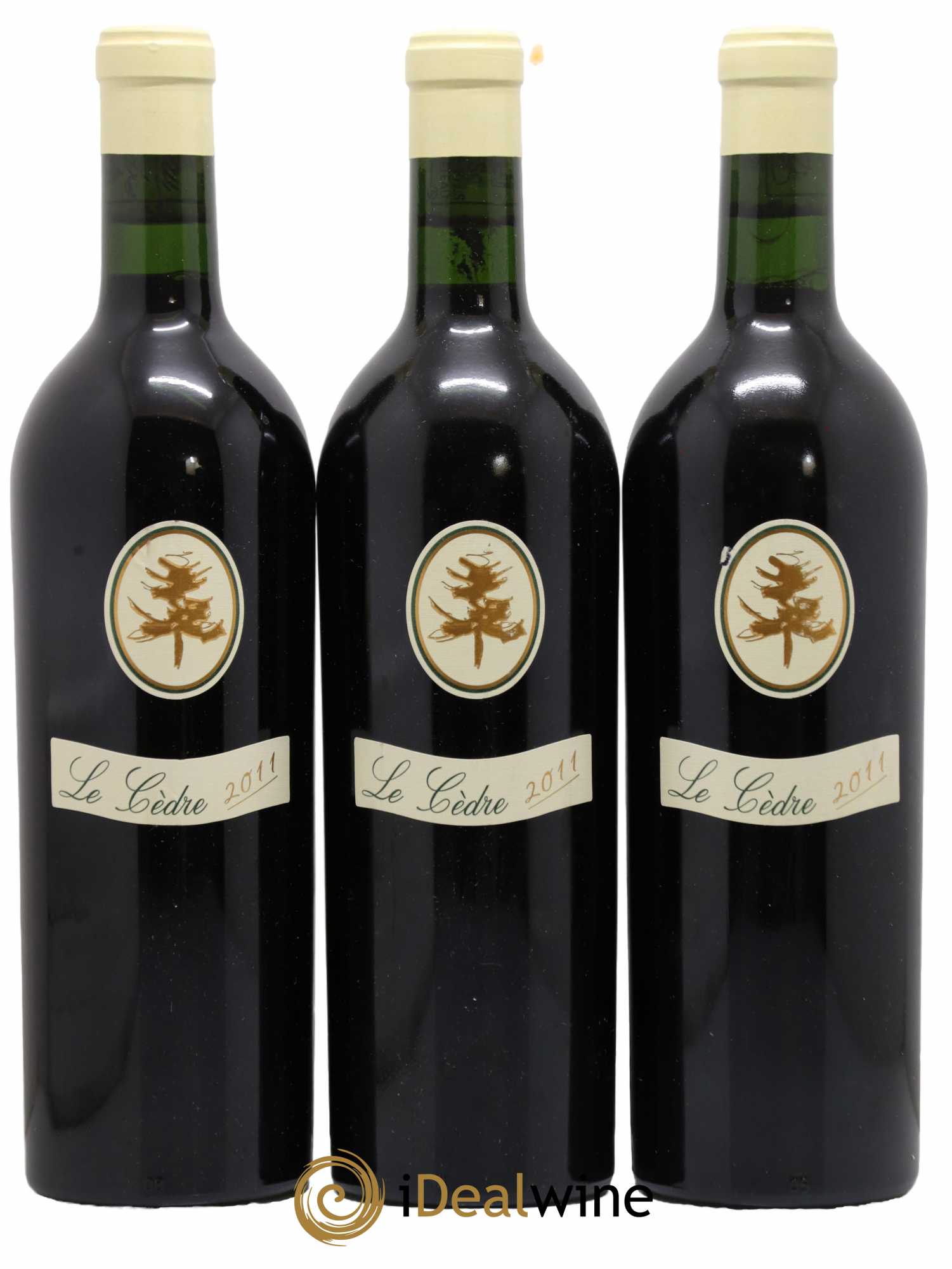 Cahors Château du Cèdre Pascal et Jean-Marc Verhaeghe 2011 - Lot de 3 bouteilles - 0