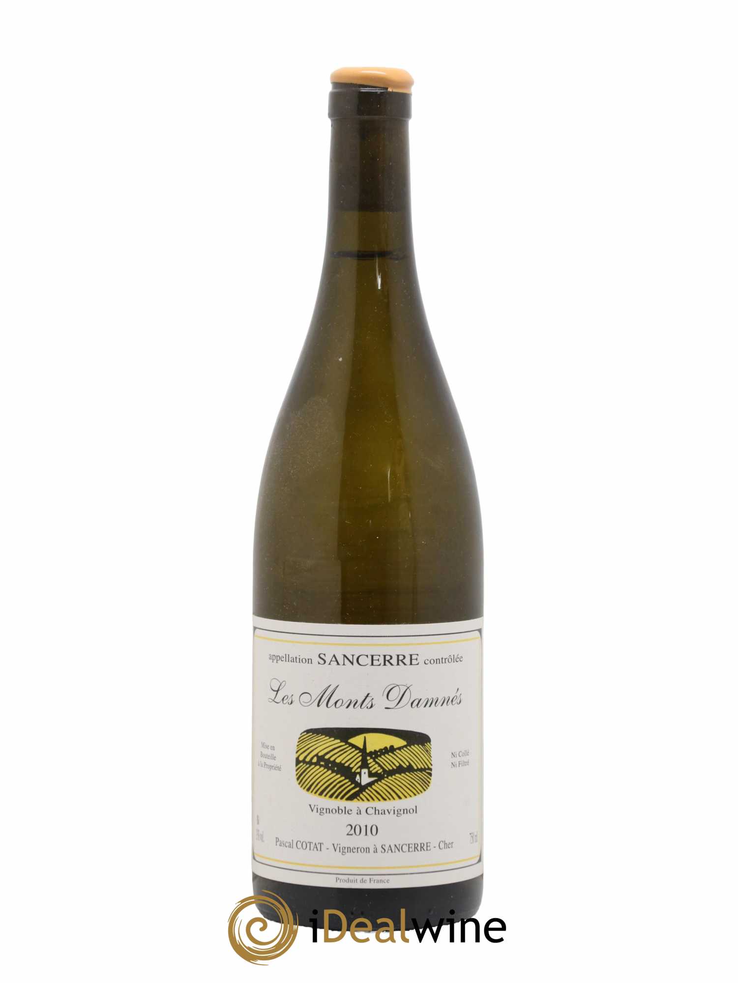 Sancerre Les Monts Damnés Pascal Cotat 2010 - Lot de 1 bouteille - 0